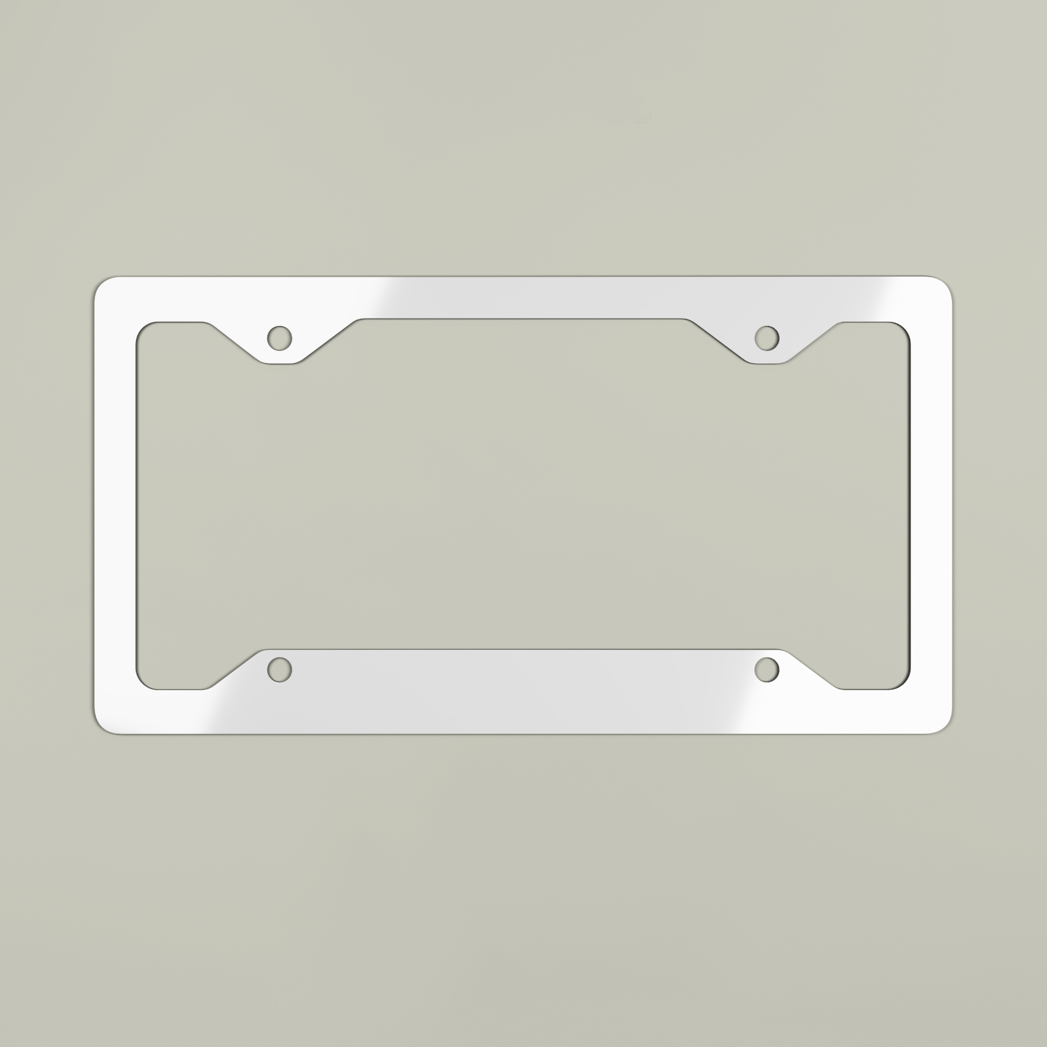 Metal License Plate FrameDesign