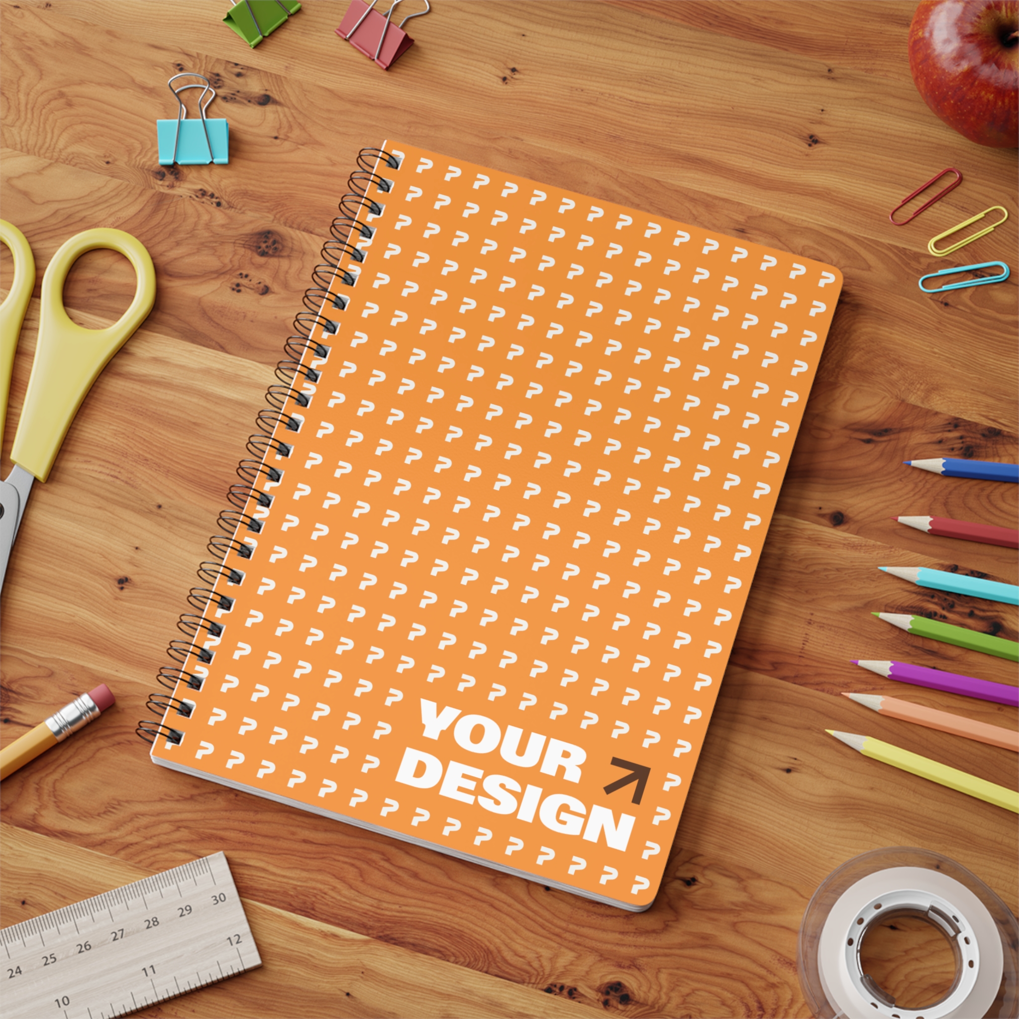 Wirobound Softcover Notebook, A5