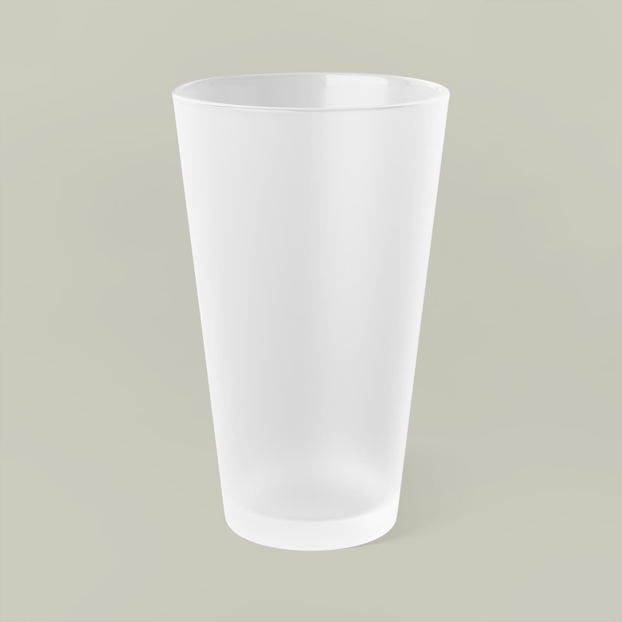 Frosted Pint Glass, 16ozDesign