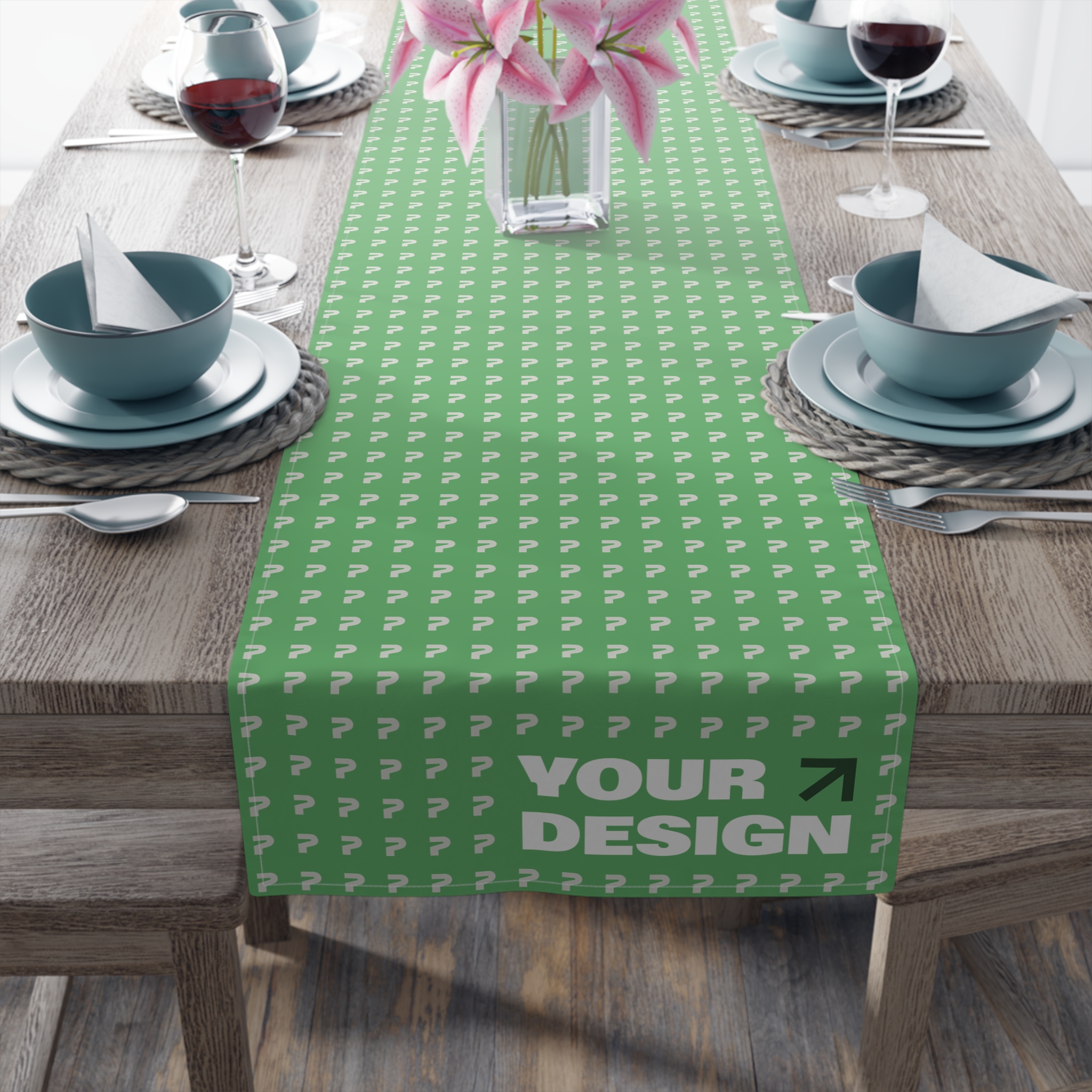 Table Runner (Cotton, Poly)
