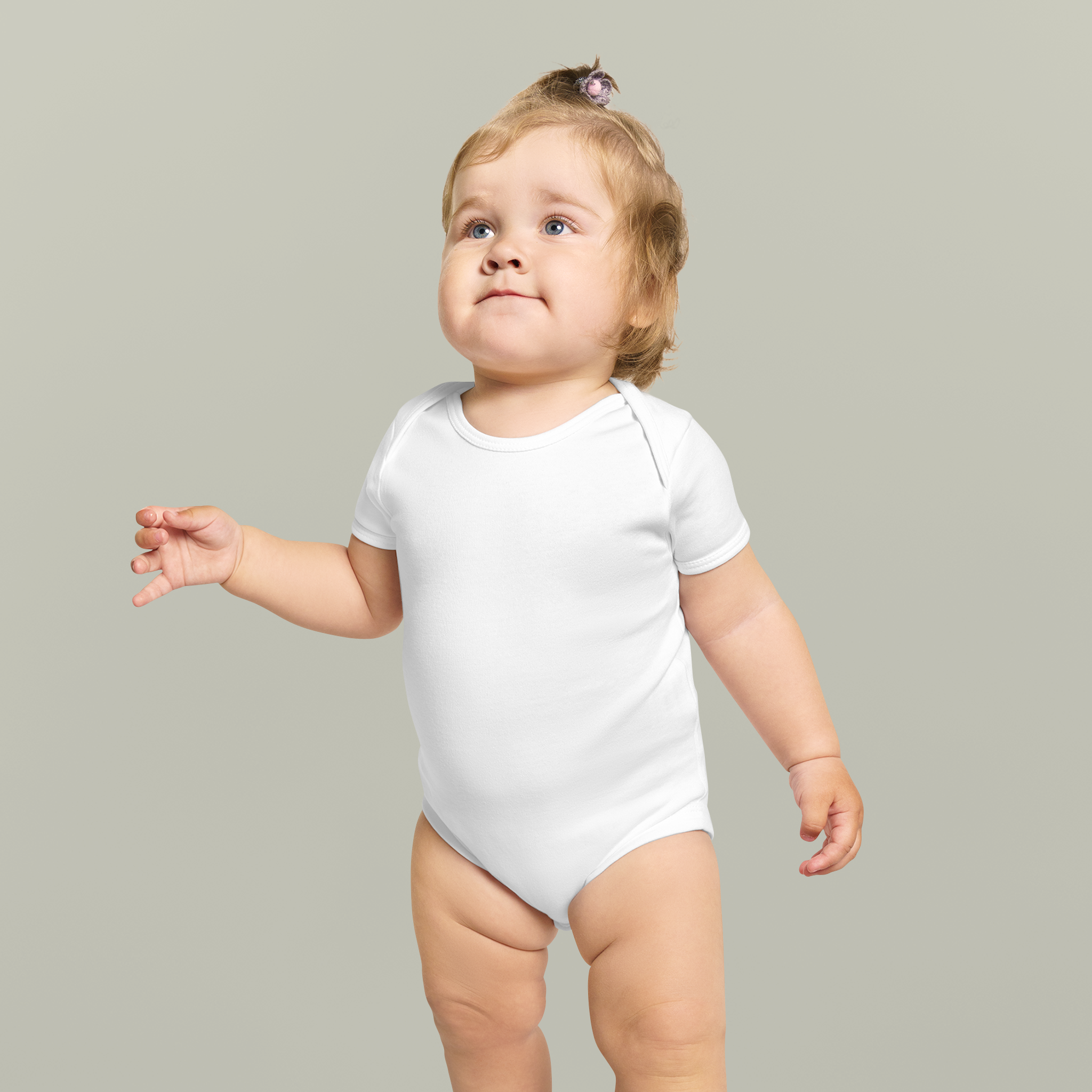 Short Sleeve Baby Bodysuit - Main Image