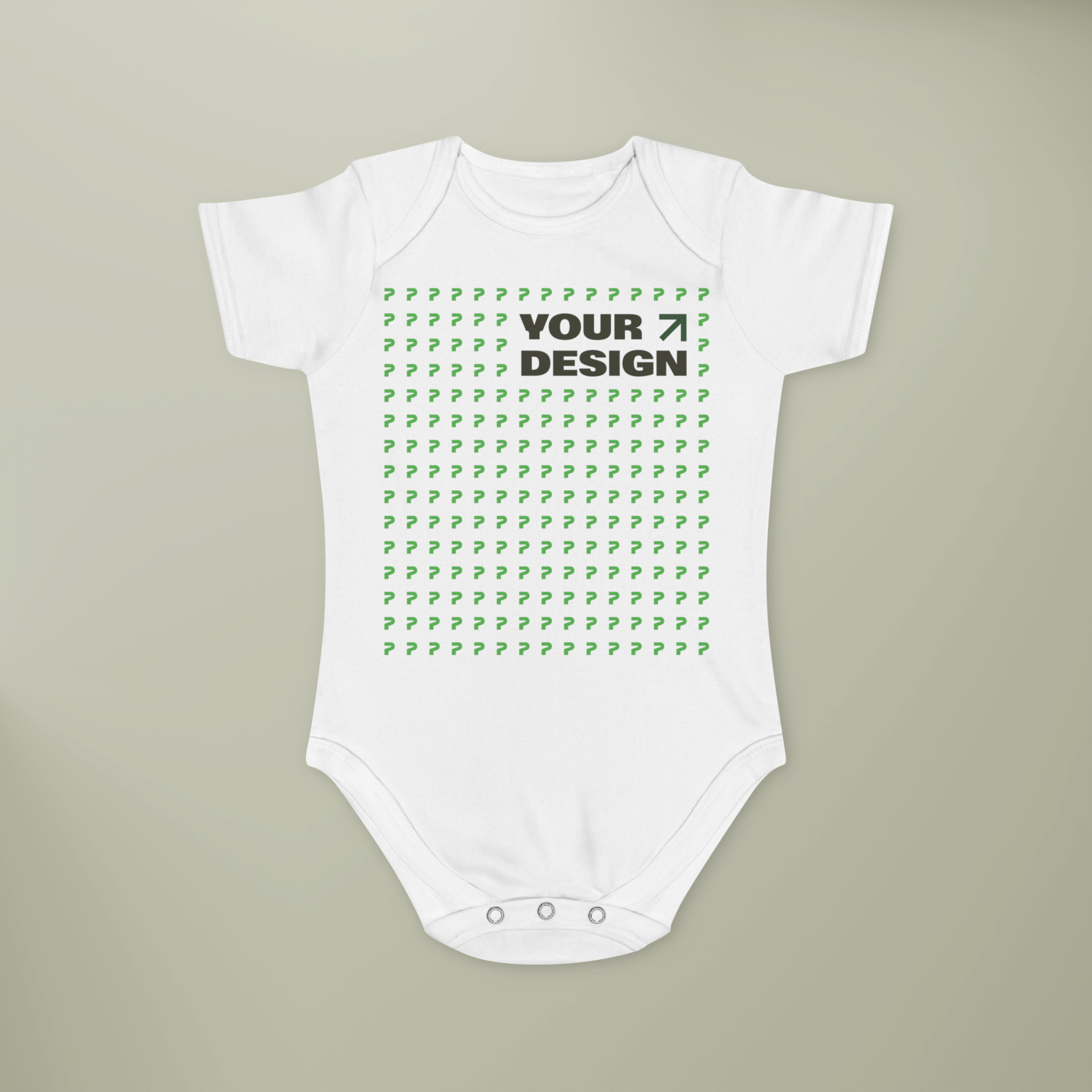 Short Sleeve Baby Bodysuit - Thumbnail Image