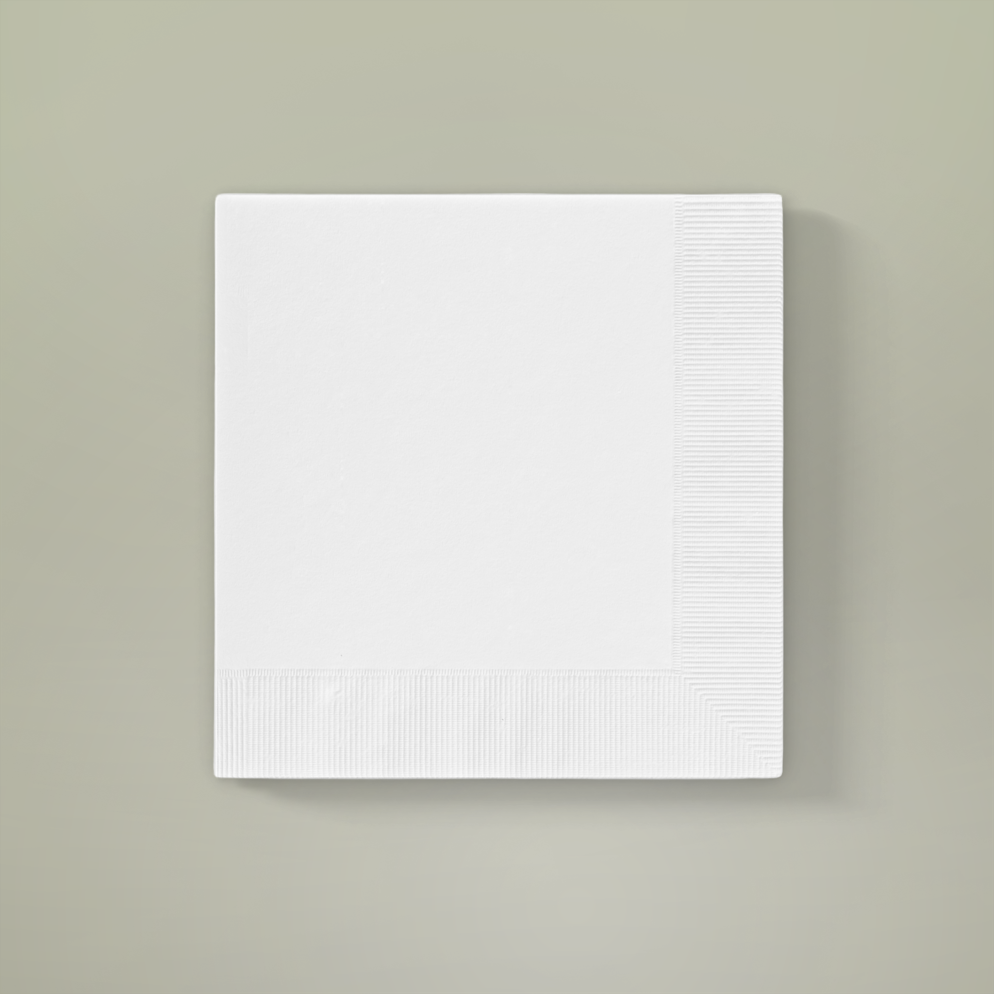 White Coined Napkins - Main Image