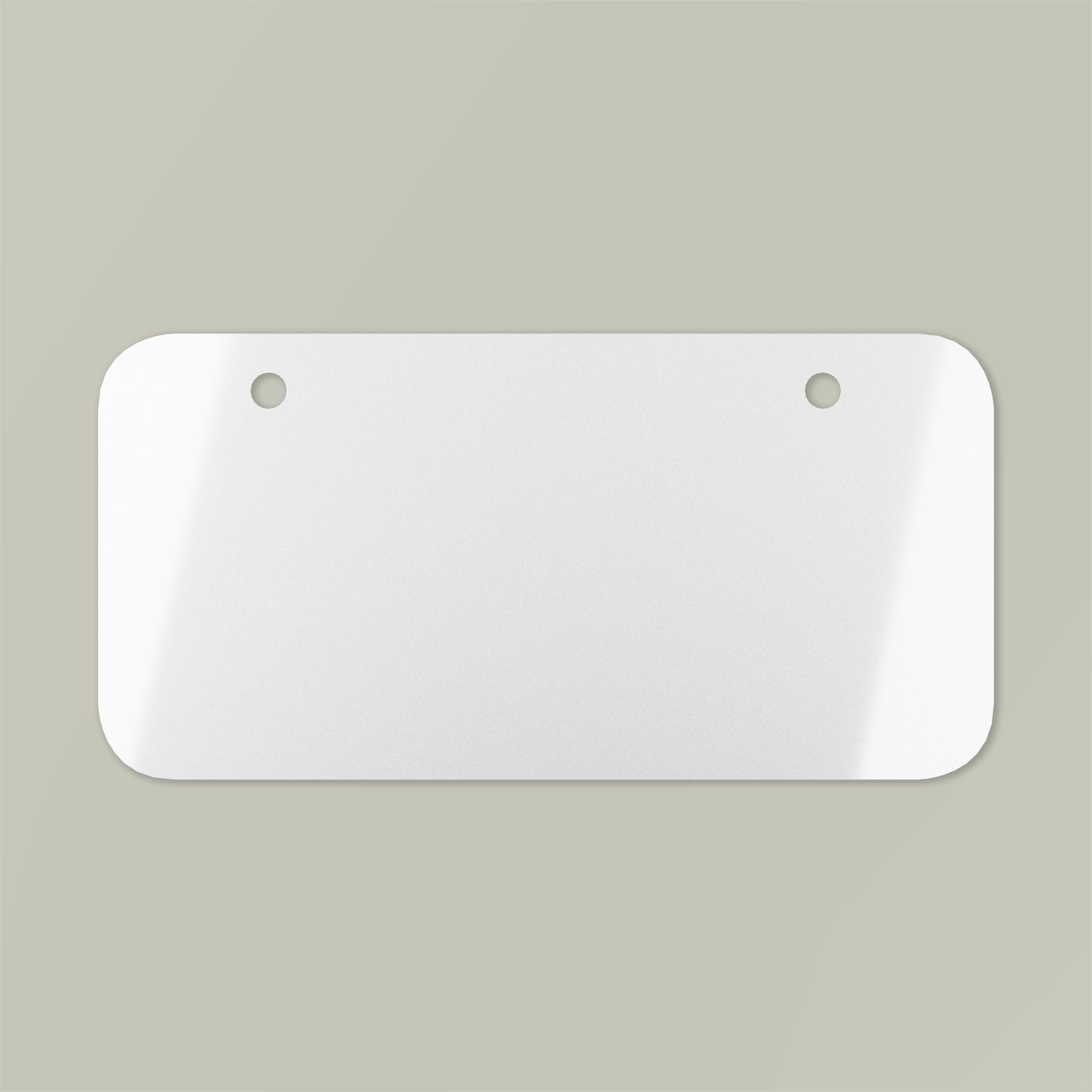 Mini License PlateDesign