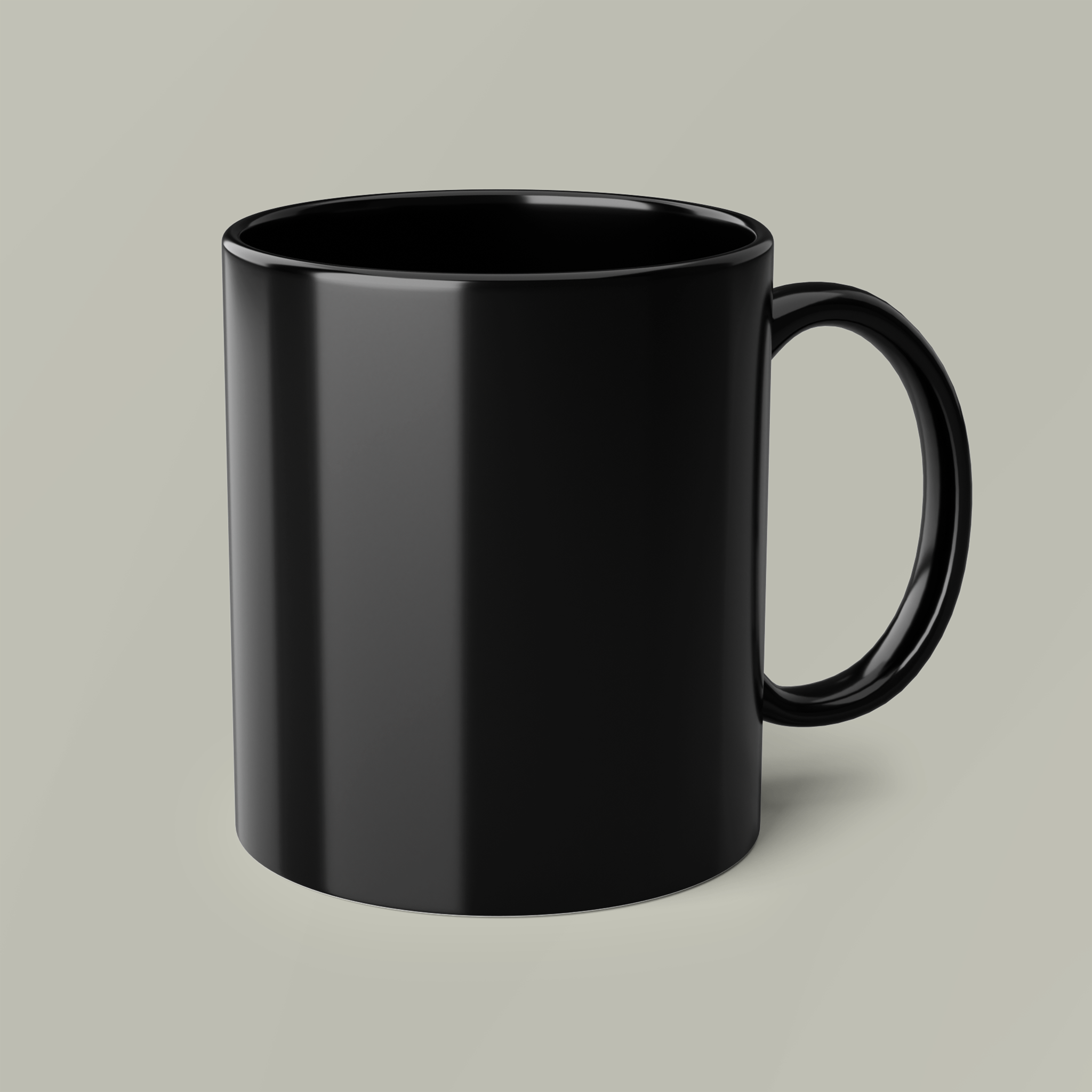 Black Coffee Cup, 11ozDesign