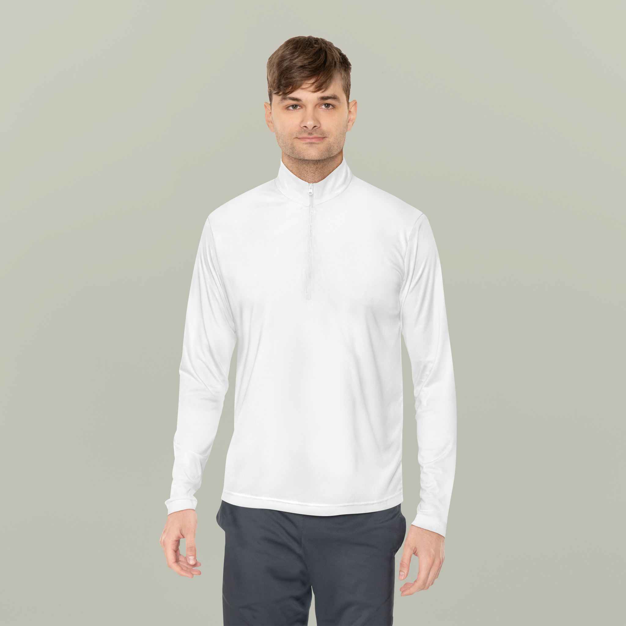 Unisex Quarter-Zip Pullover