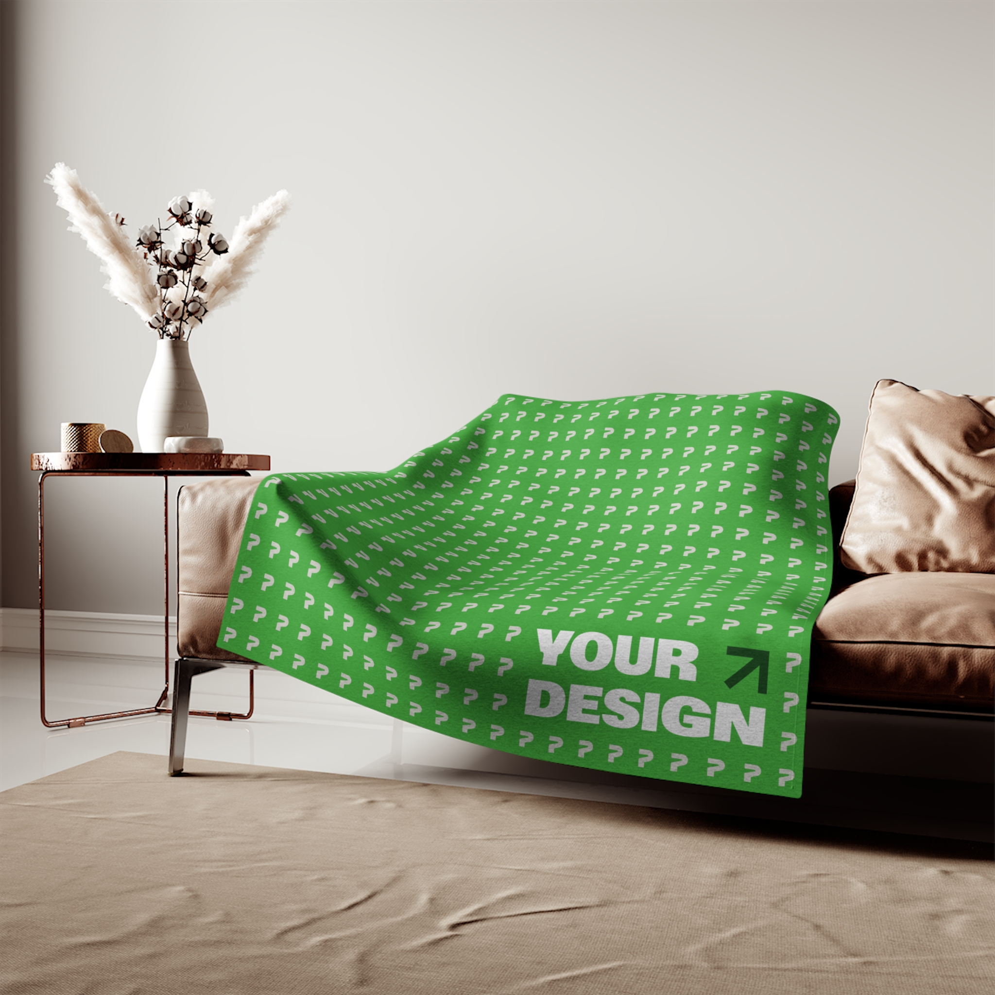 Blank Blankets print on demand dropship Printify