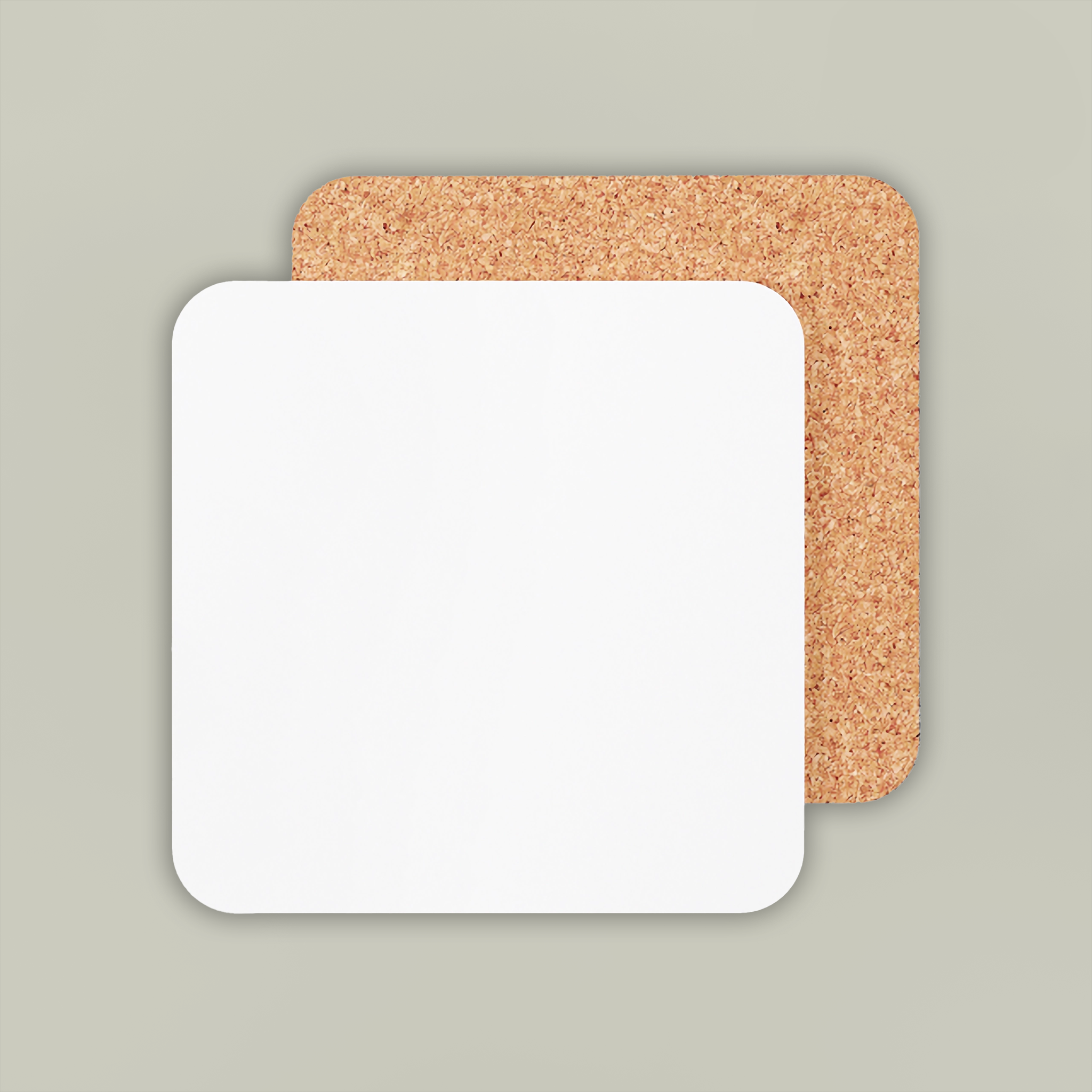 Cork Back CoasterDesign