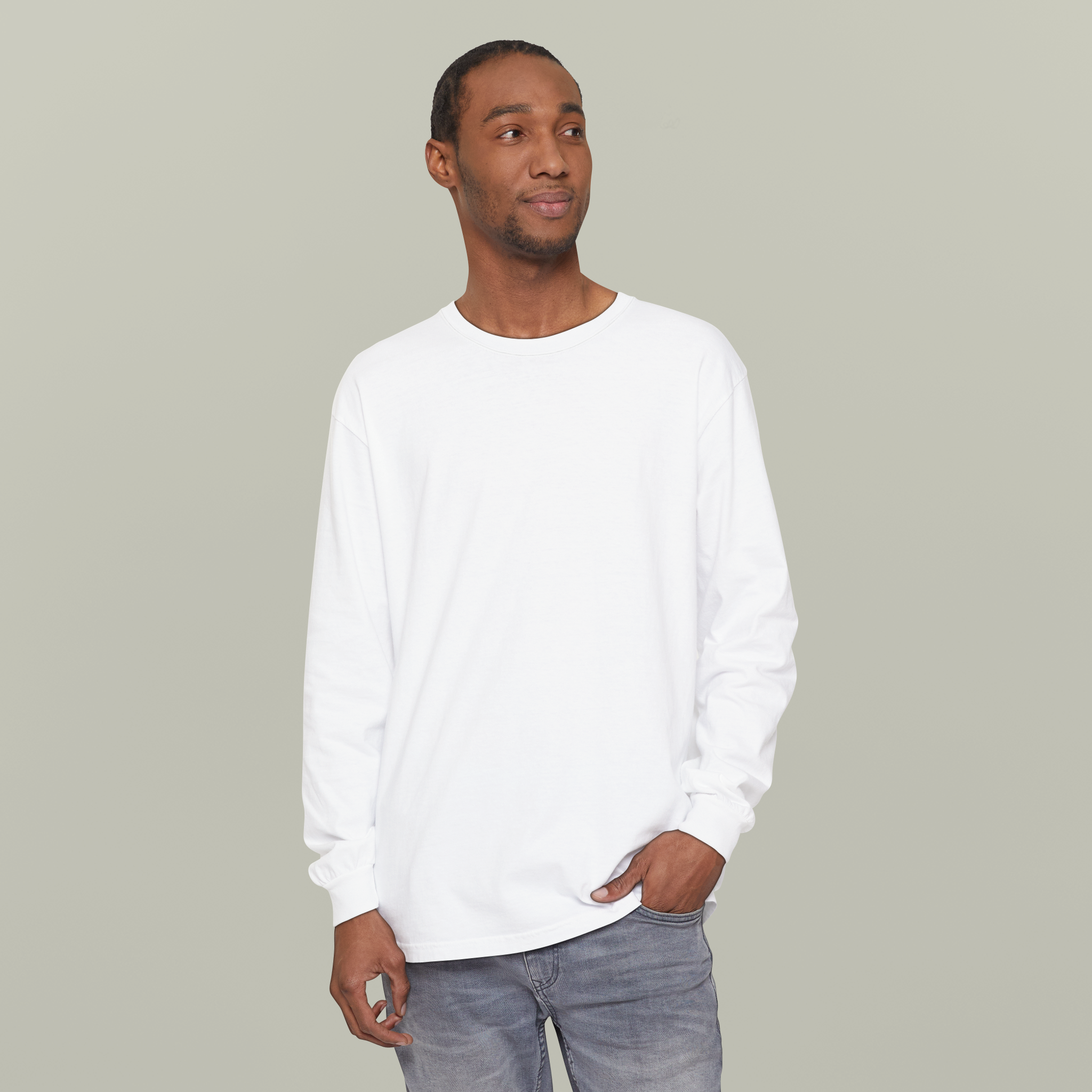 Unisex Garment-dyed Long Sleeve T-ShirtDesign
