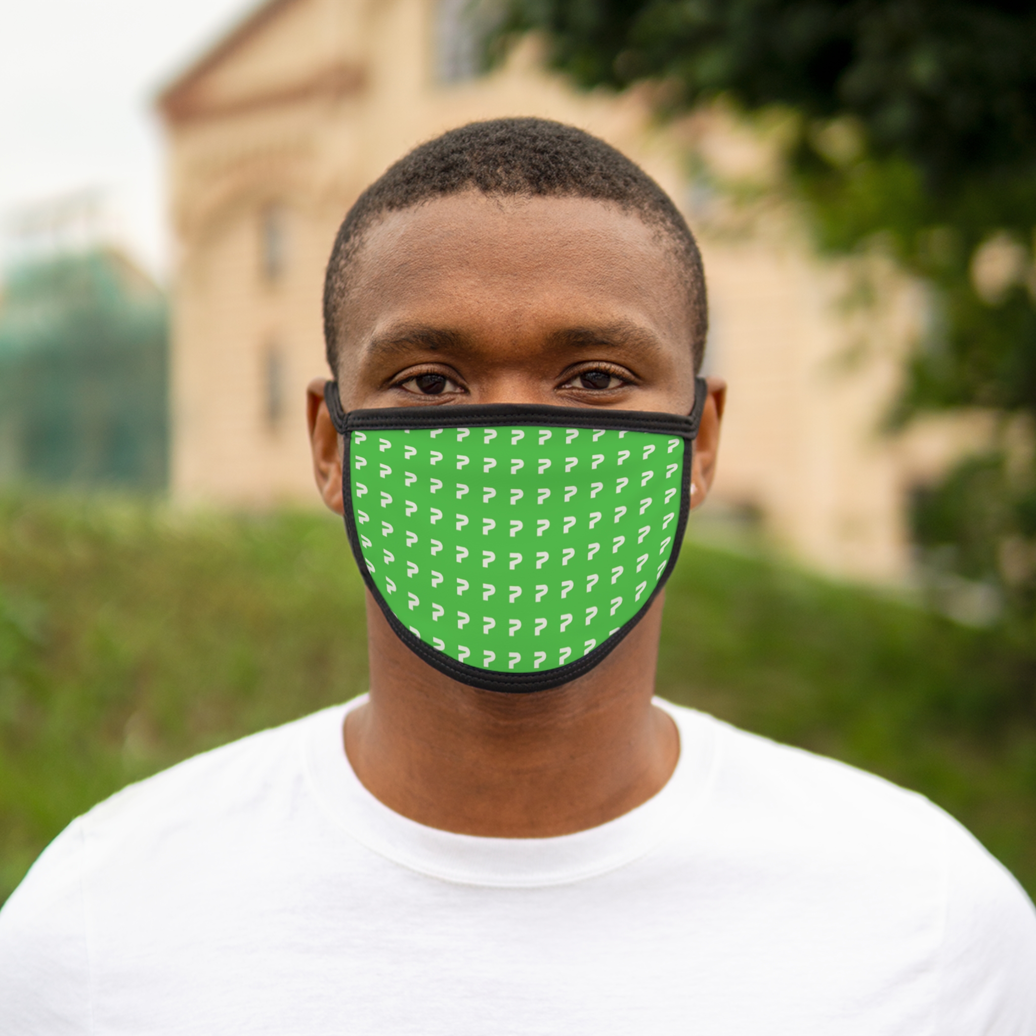 Mixed-Fabric Face Mask - Thumbnail Image