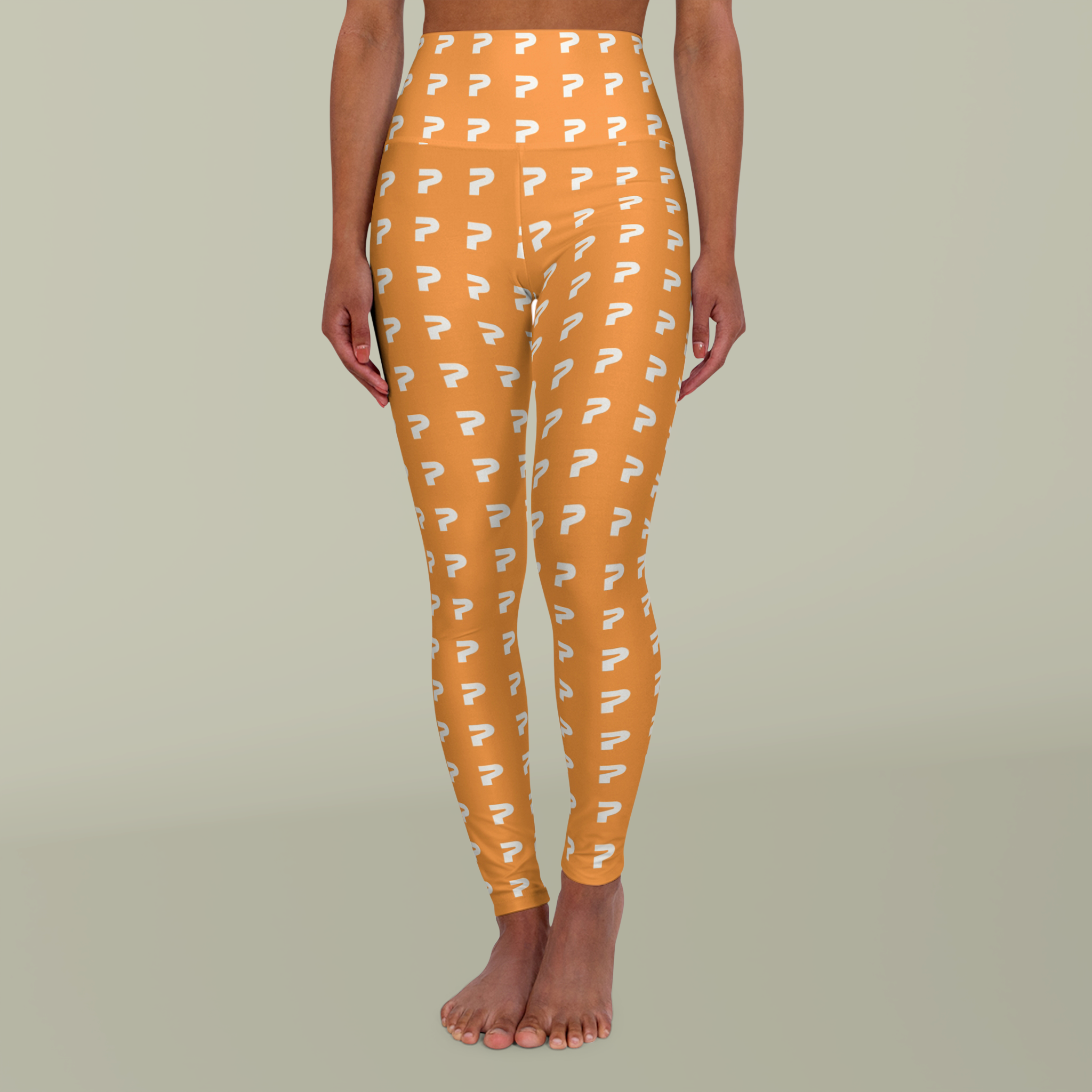High Waisted Yoga Leggings (AOP)