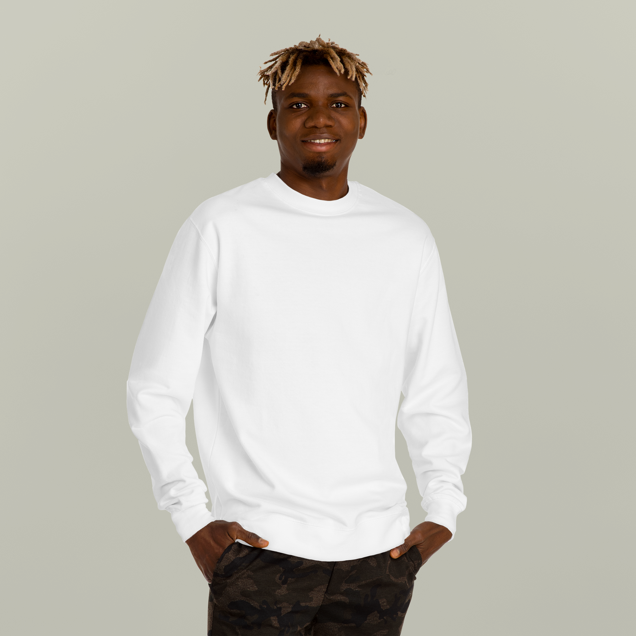 Crew Neck Sweatshirt, SS3000 | Fully Customizable & Cozy
