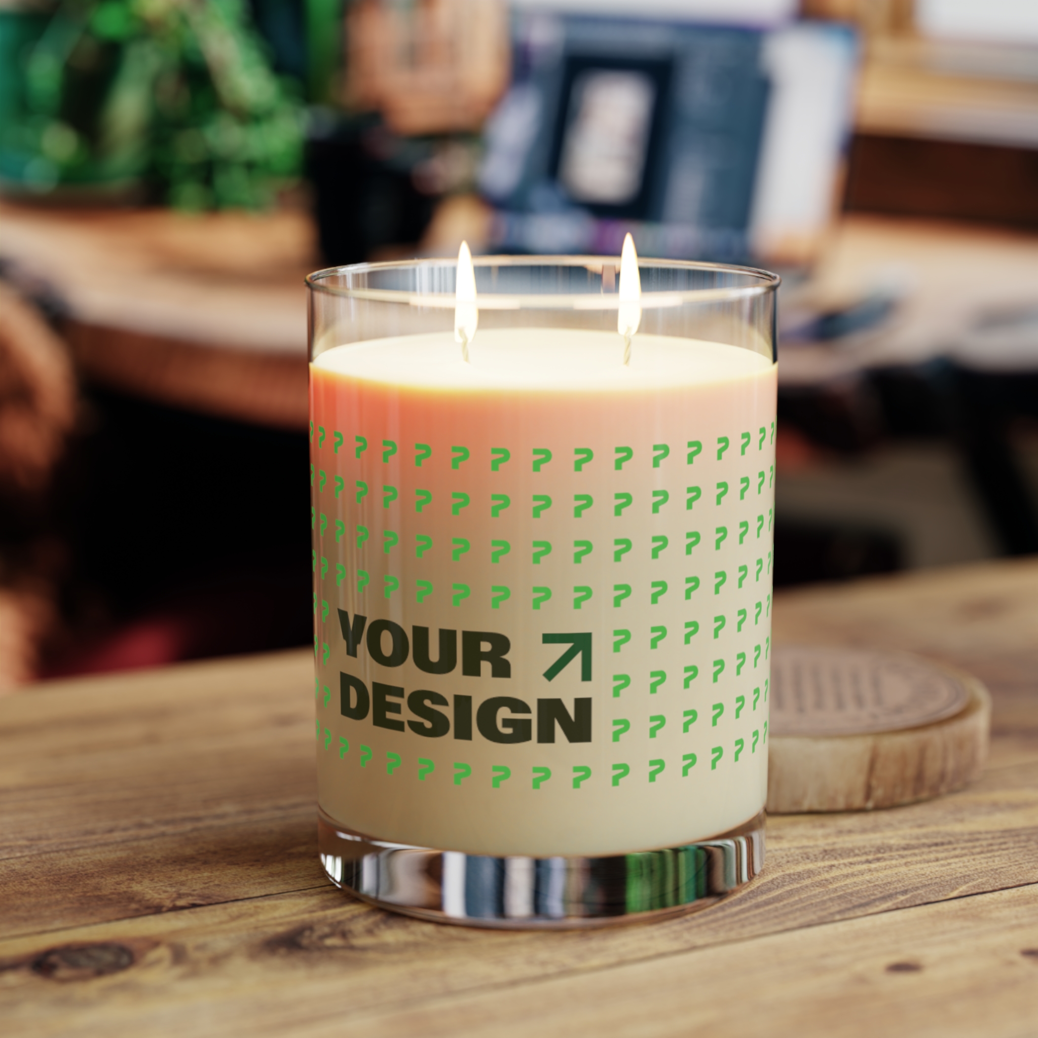 Scented Candle - Full Glass, 11oz