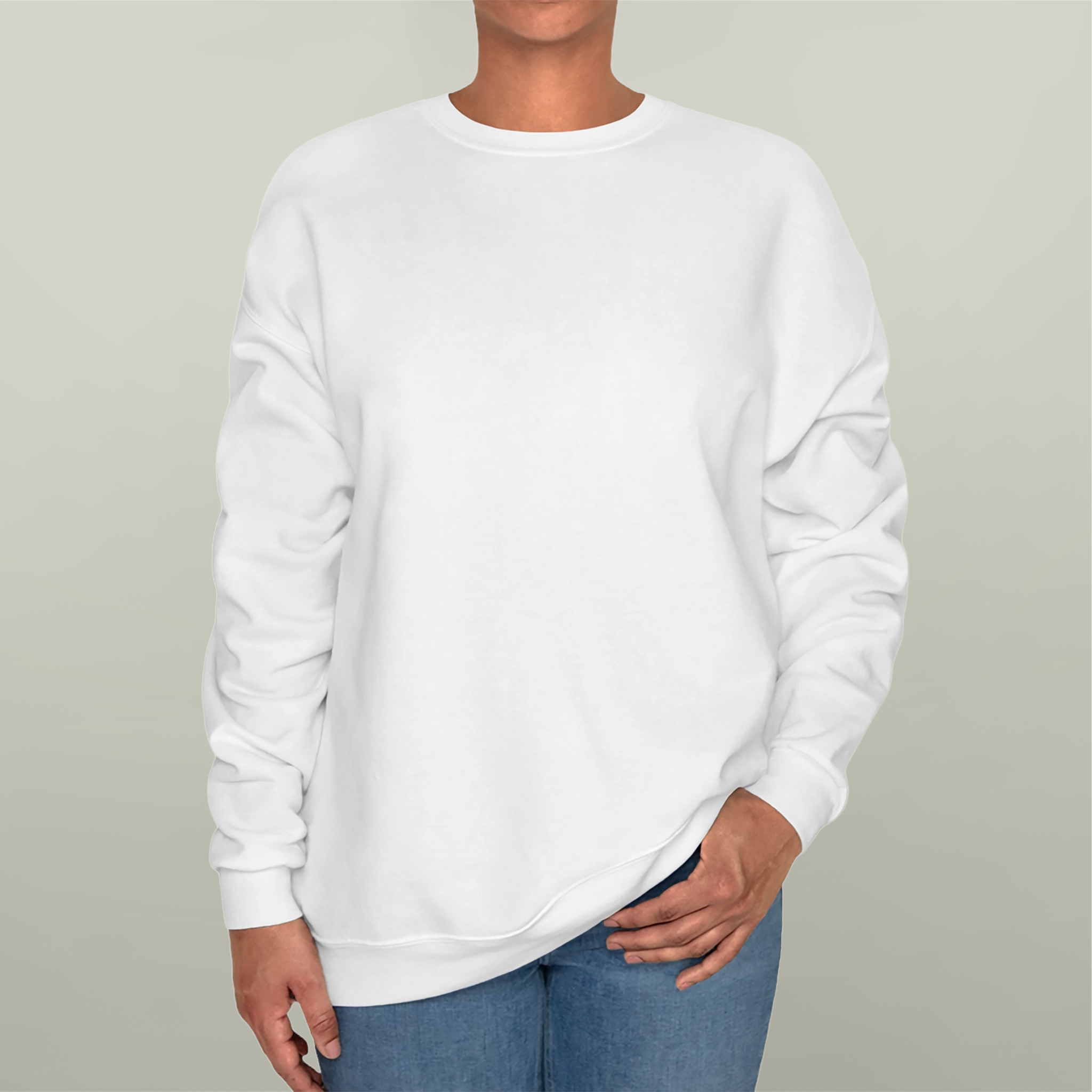 HanesP160EcoSmart®CrewneckSweatshirt