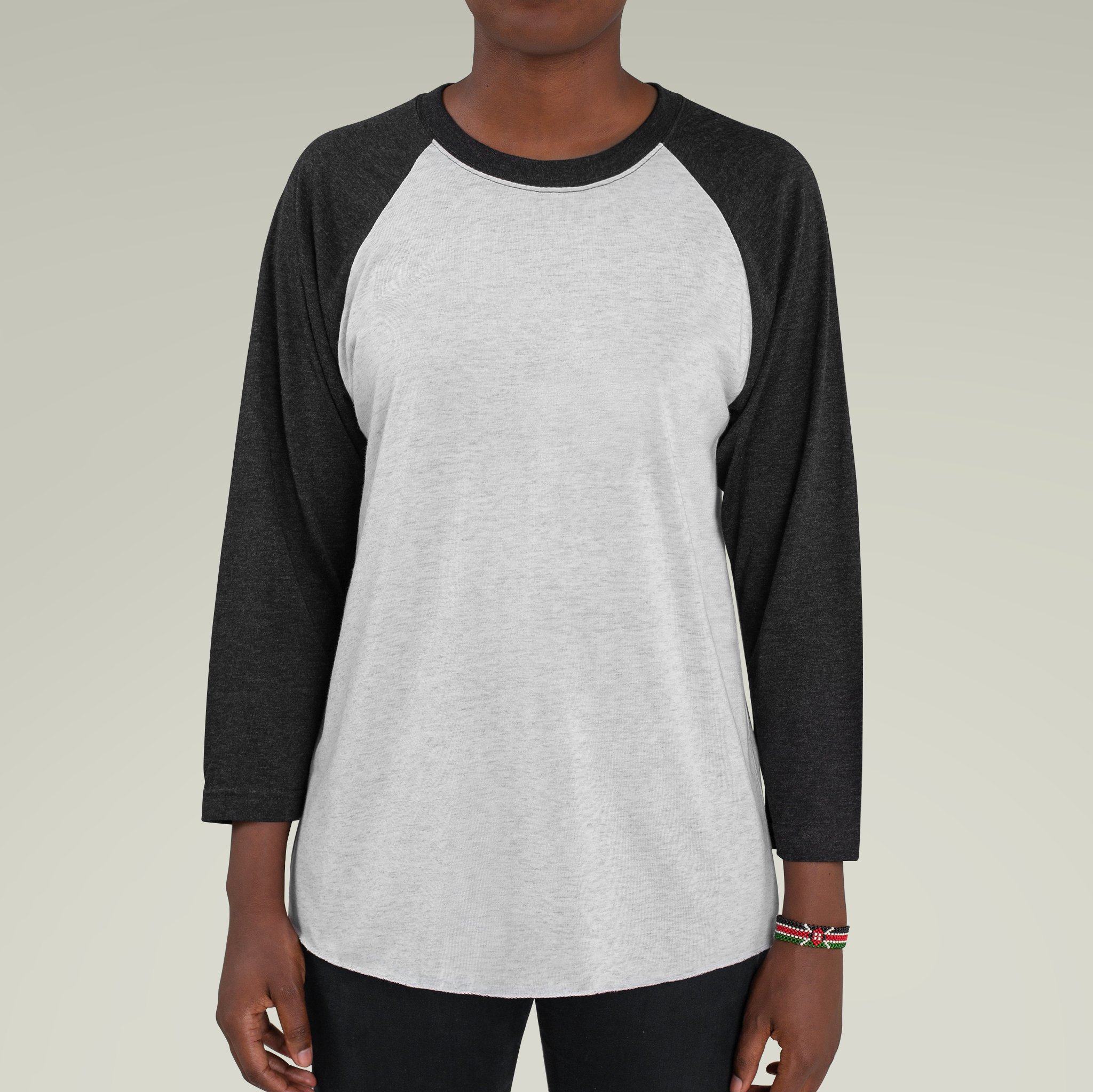 Unisex Tri-Blend 3\4 Raglan TeeDesign