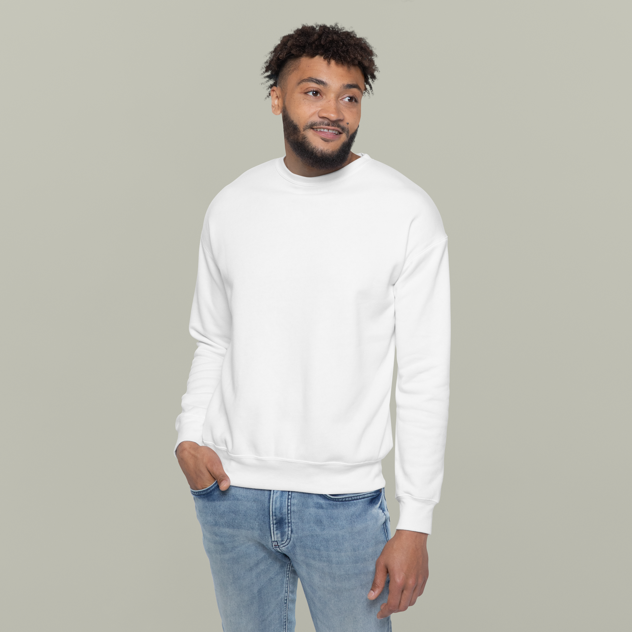 Unisex Drop Shoulder Sweatshirt