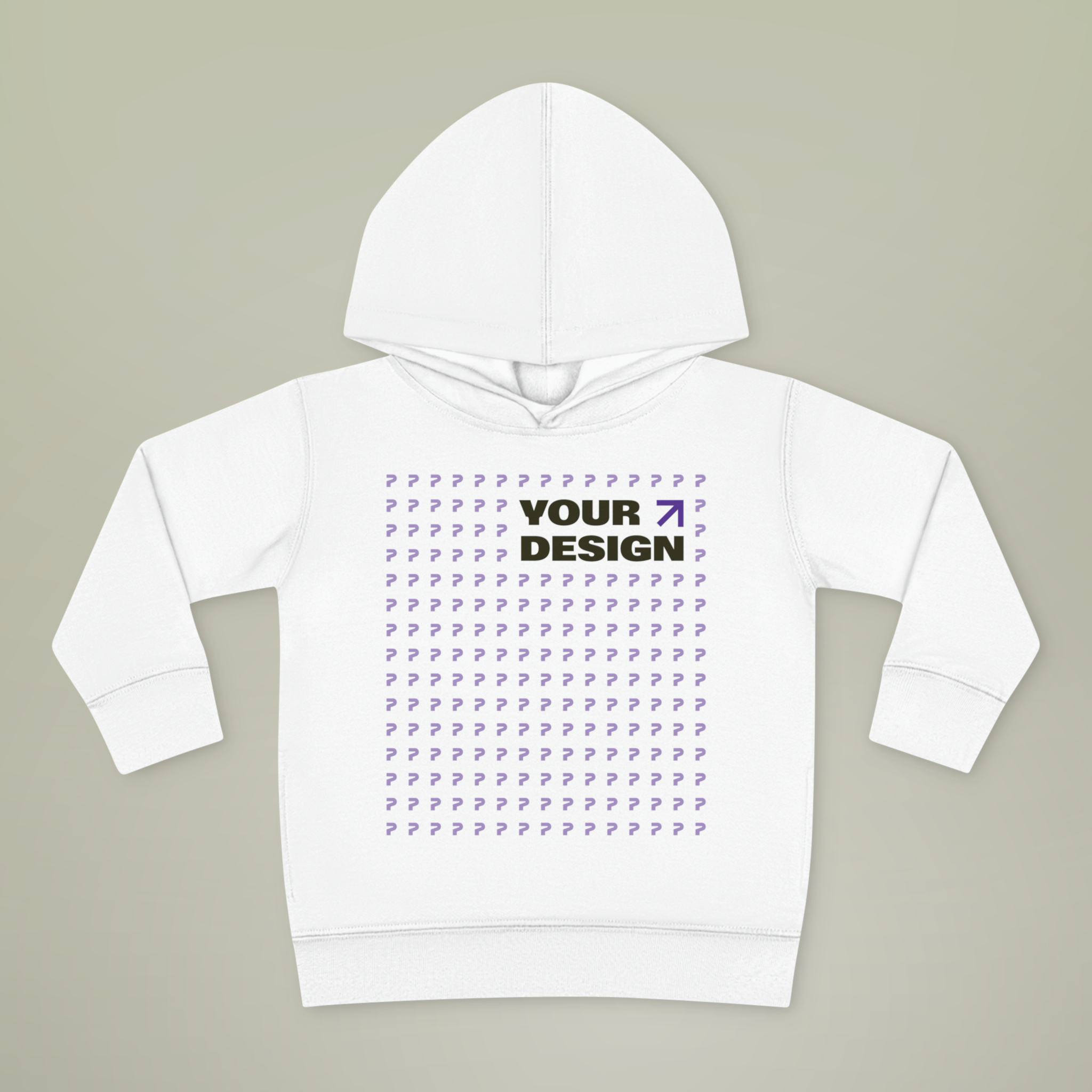 Toddler Pullover Fleece Hoodie