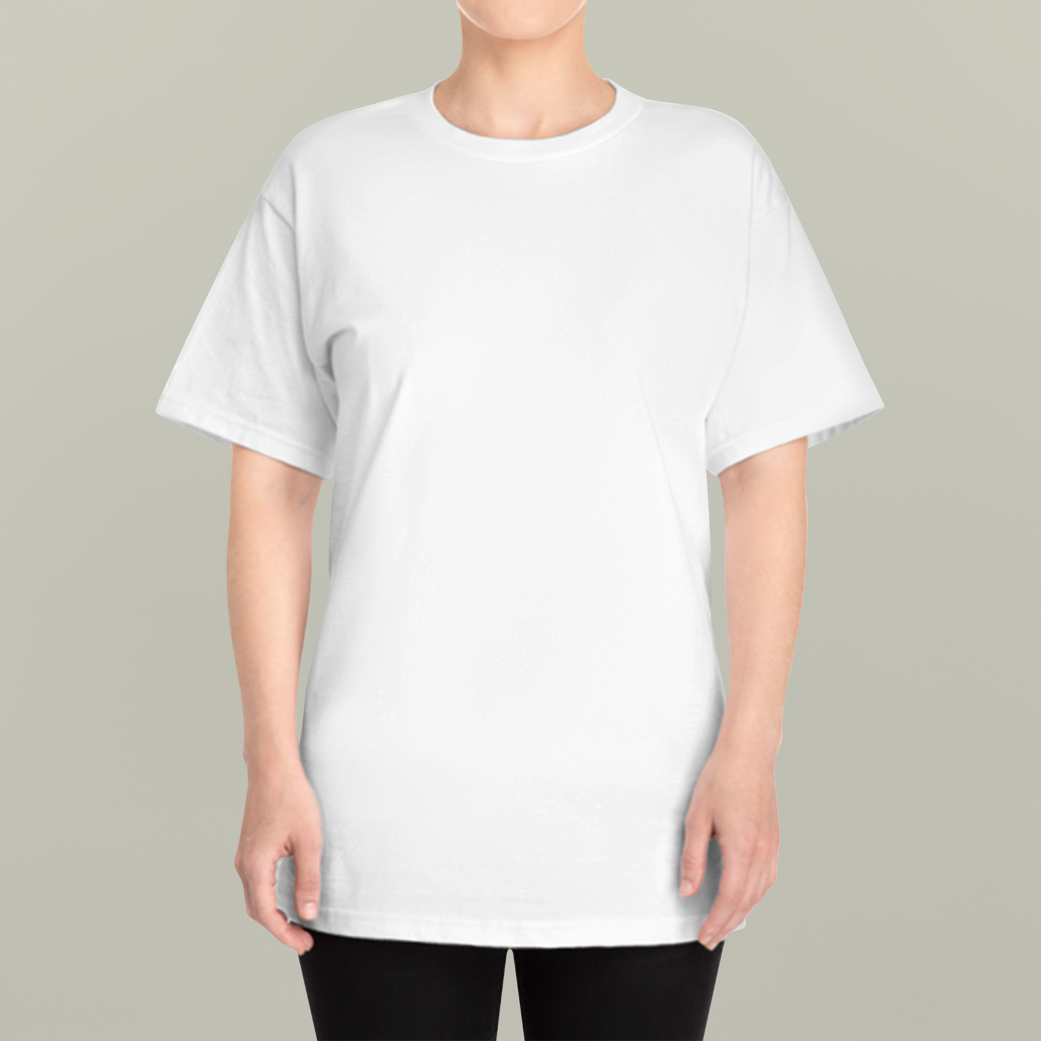 ☆FREEDOM☆ Overfit back print t-shirt white grey PH24SMTS00 SAINT Mxxxxx x FREEDOM SS24 T Shirt Unisex White - POIZON