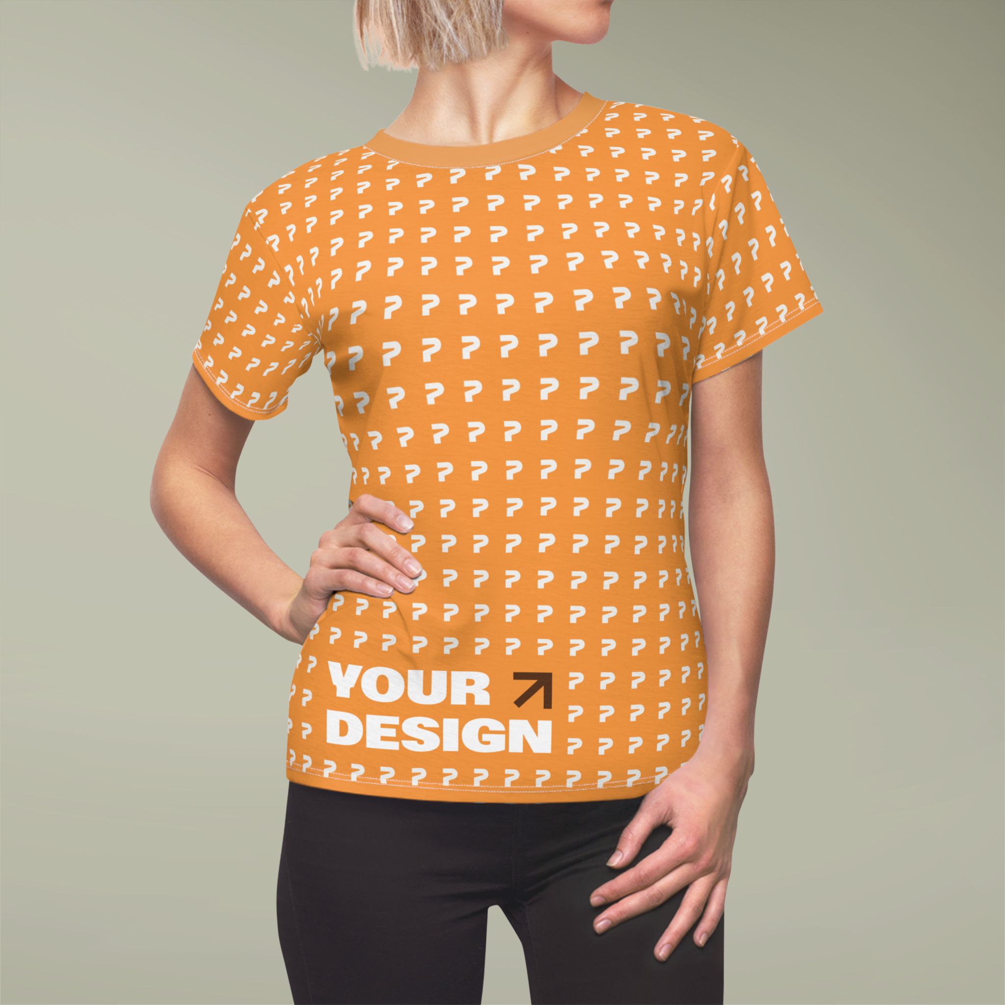 Women's Cut & Sew Tee (AOP)