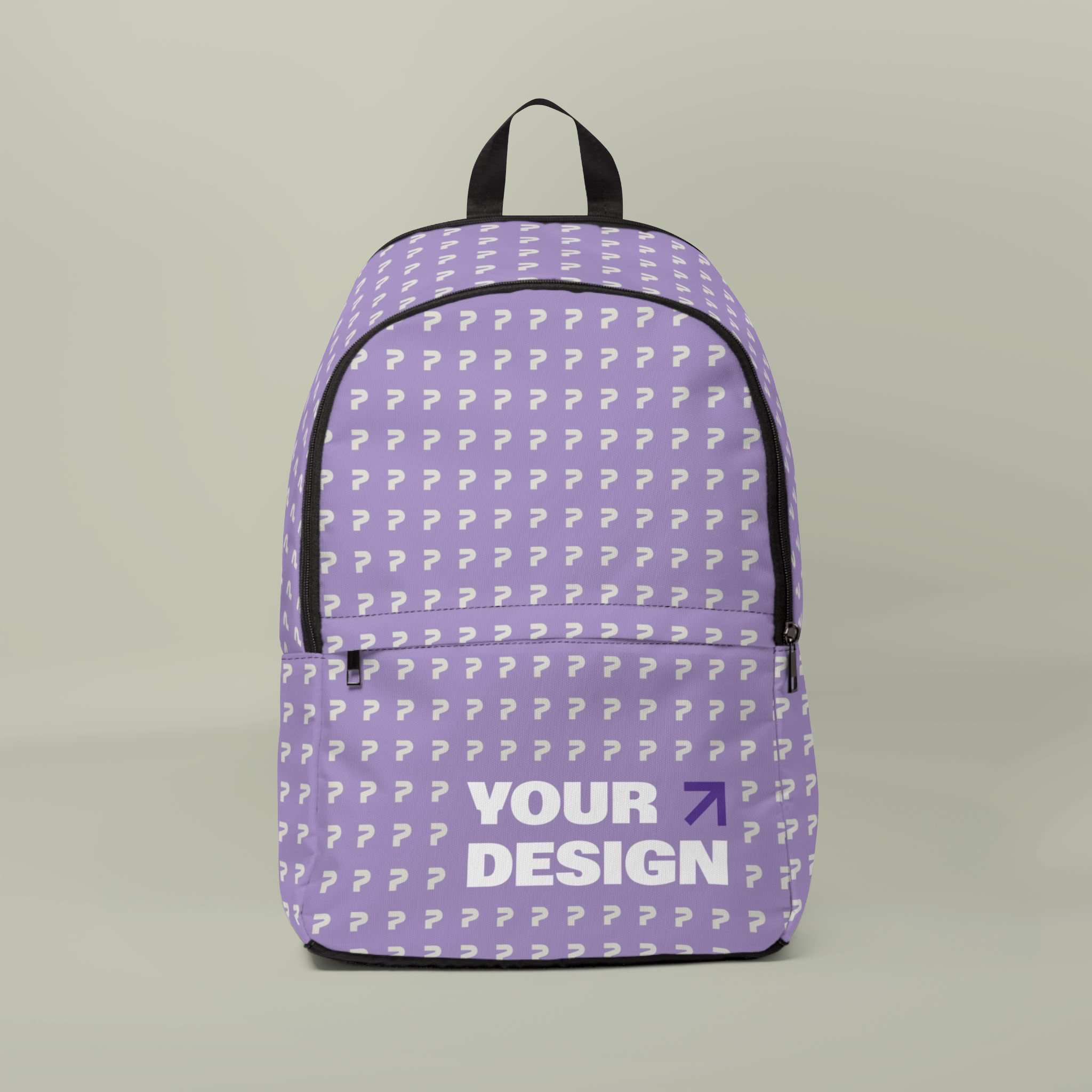 Unisex Fabric Backpack