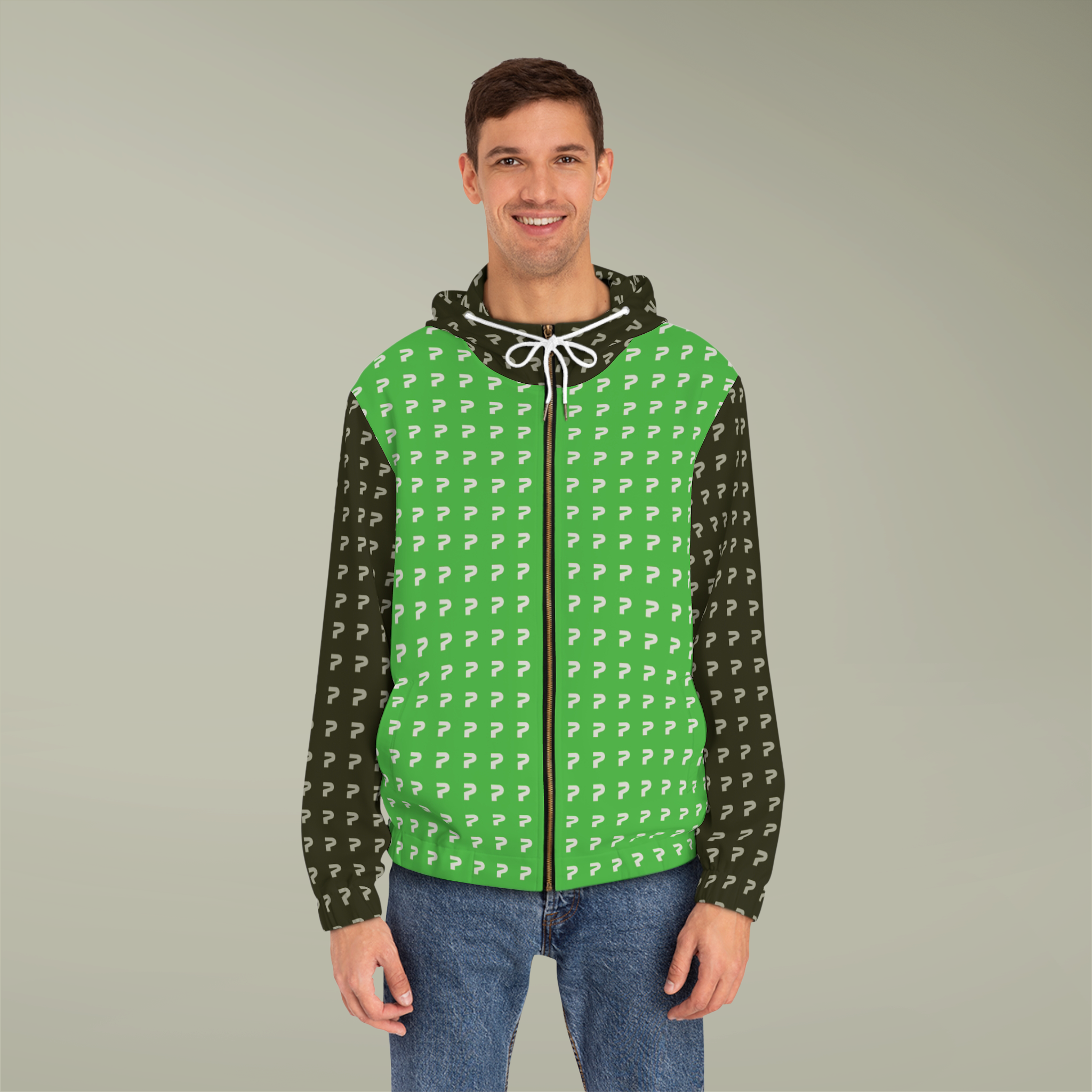 Men's Full-Zip Hoodie (AOP)