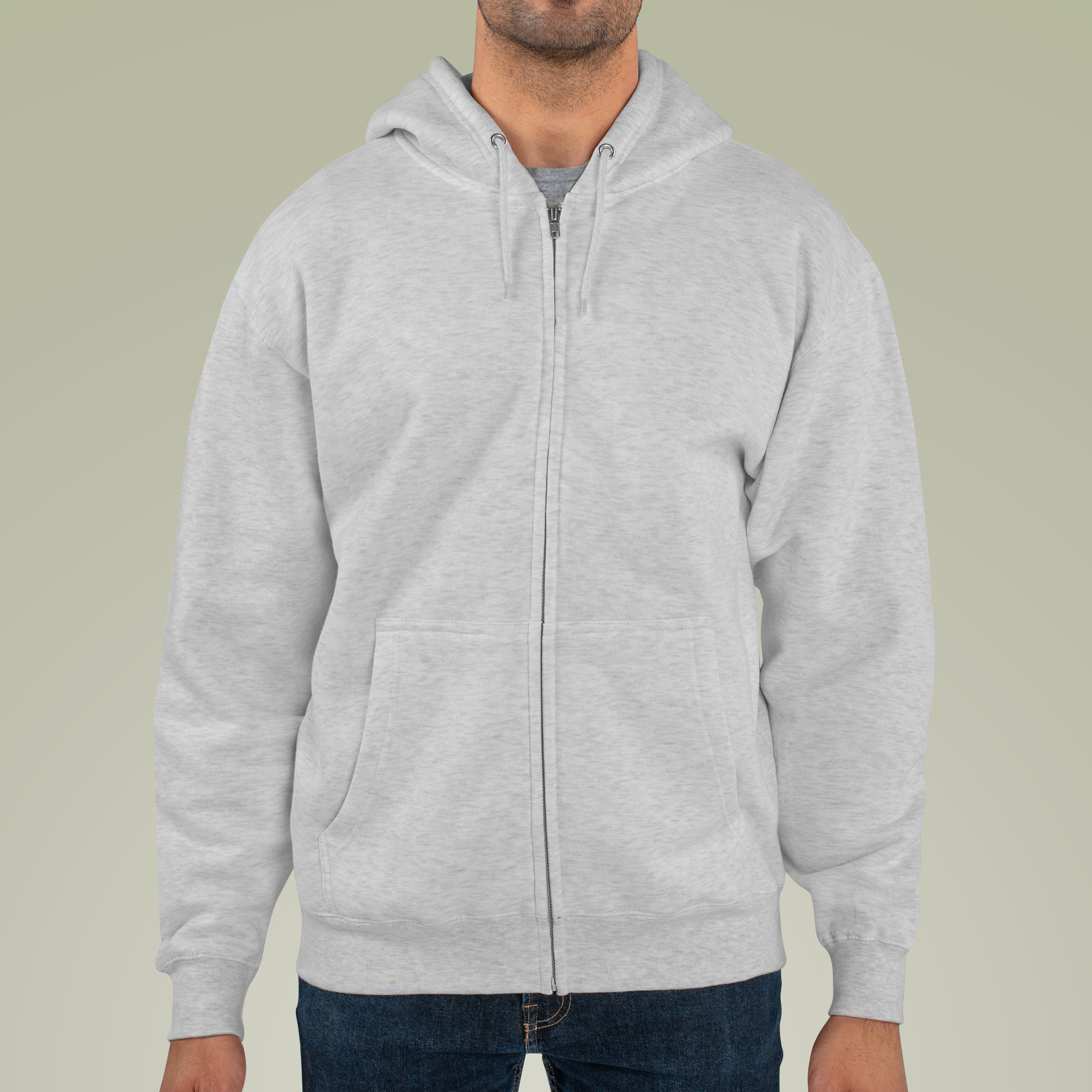 Unisex Zip Hoodie