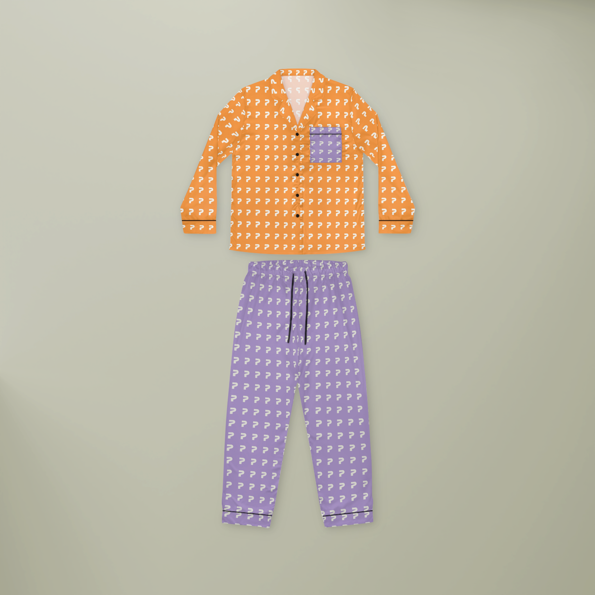 Women's Satin Pajamas (AOP)