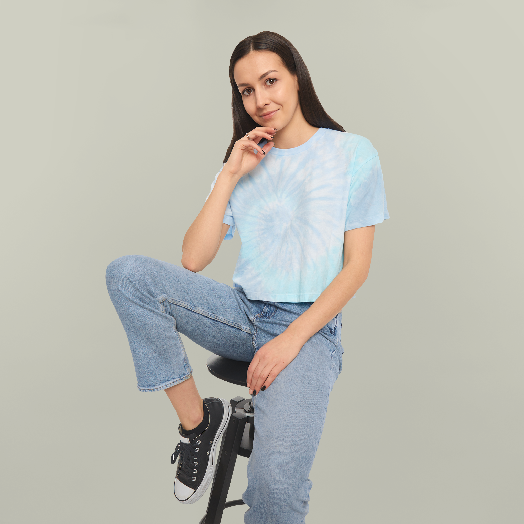 Women's Tie-Dye Crop TeeDesign