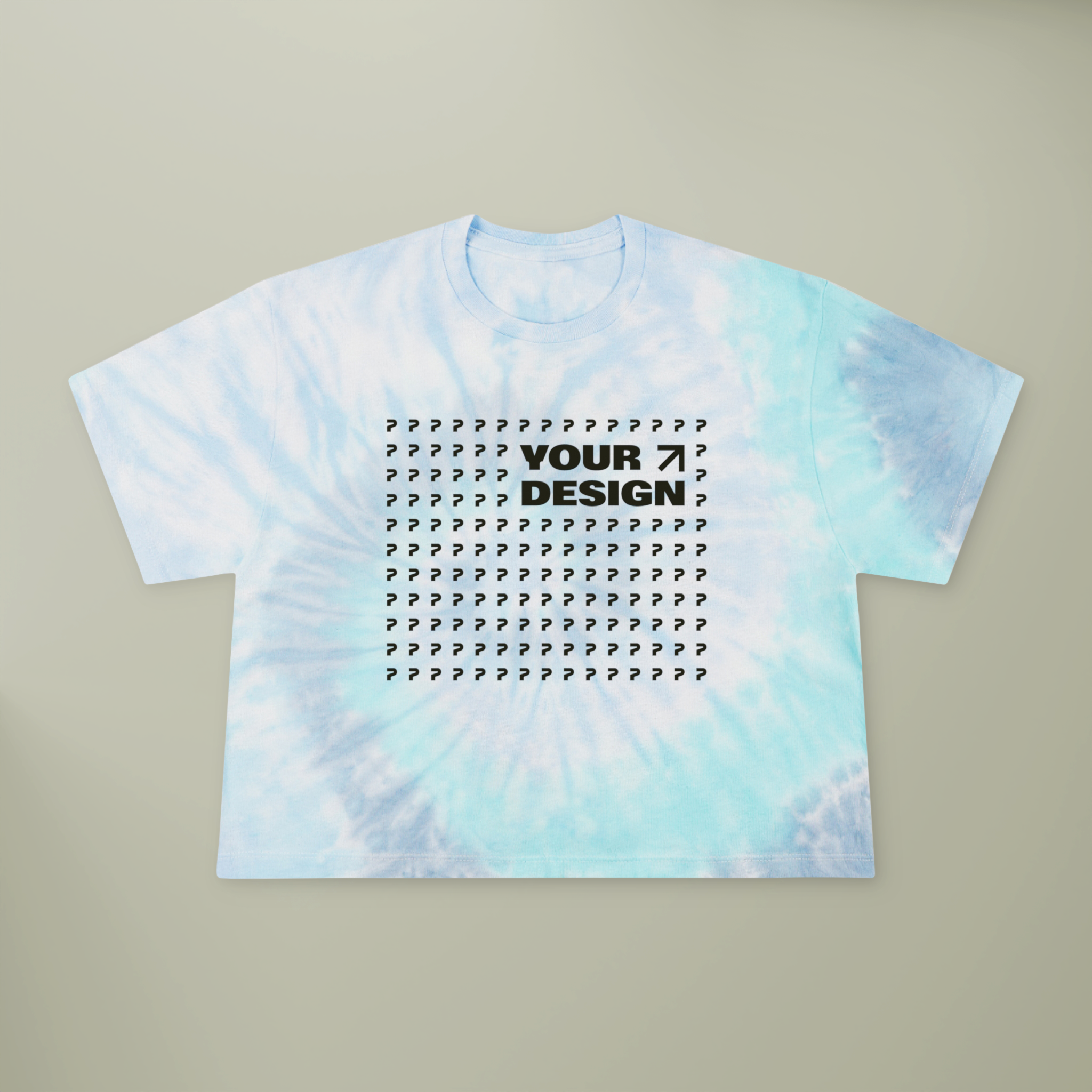 Women's Tie-Dye Crop Tee