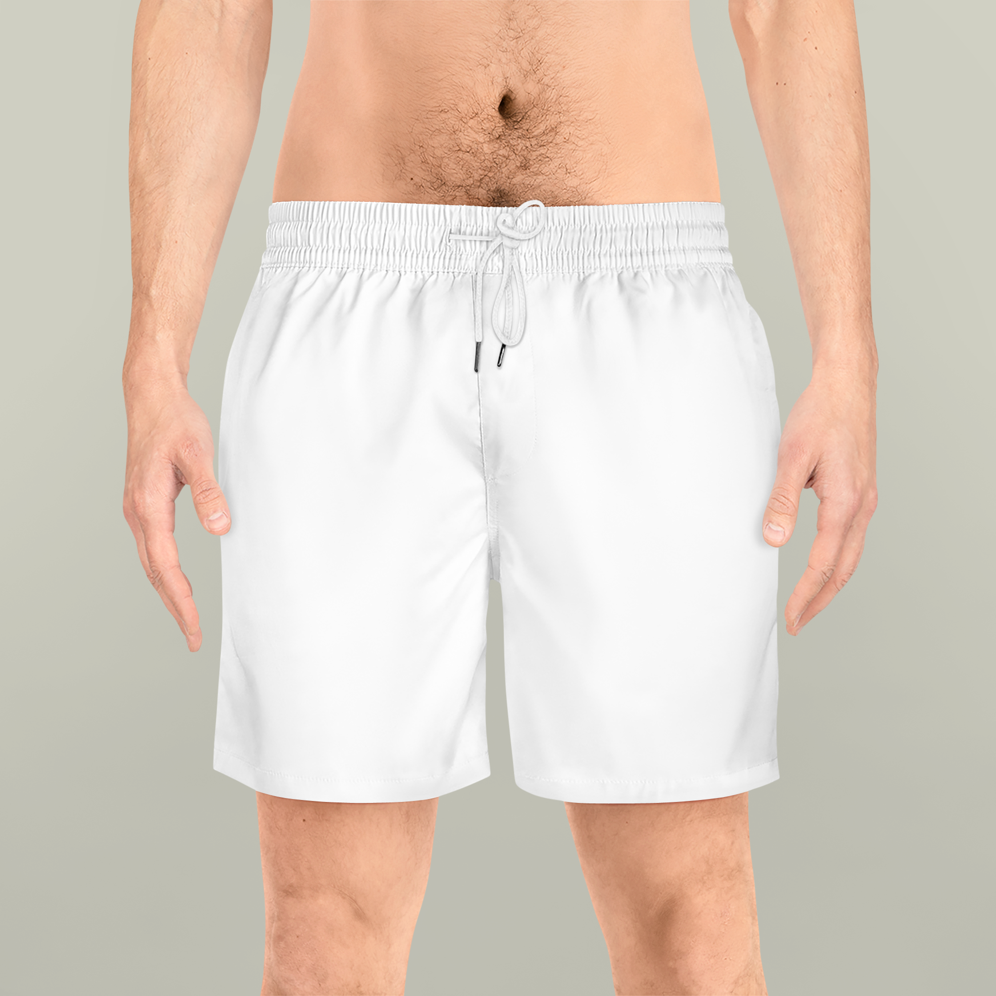 Men's Mid-Length Swim Shorts (AOP)Design