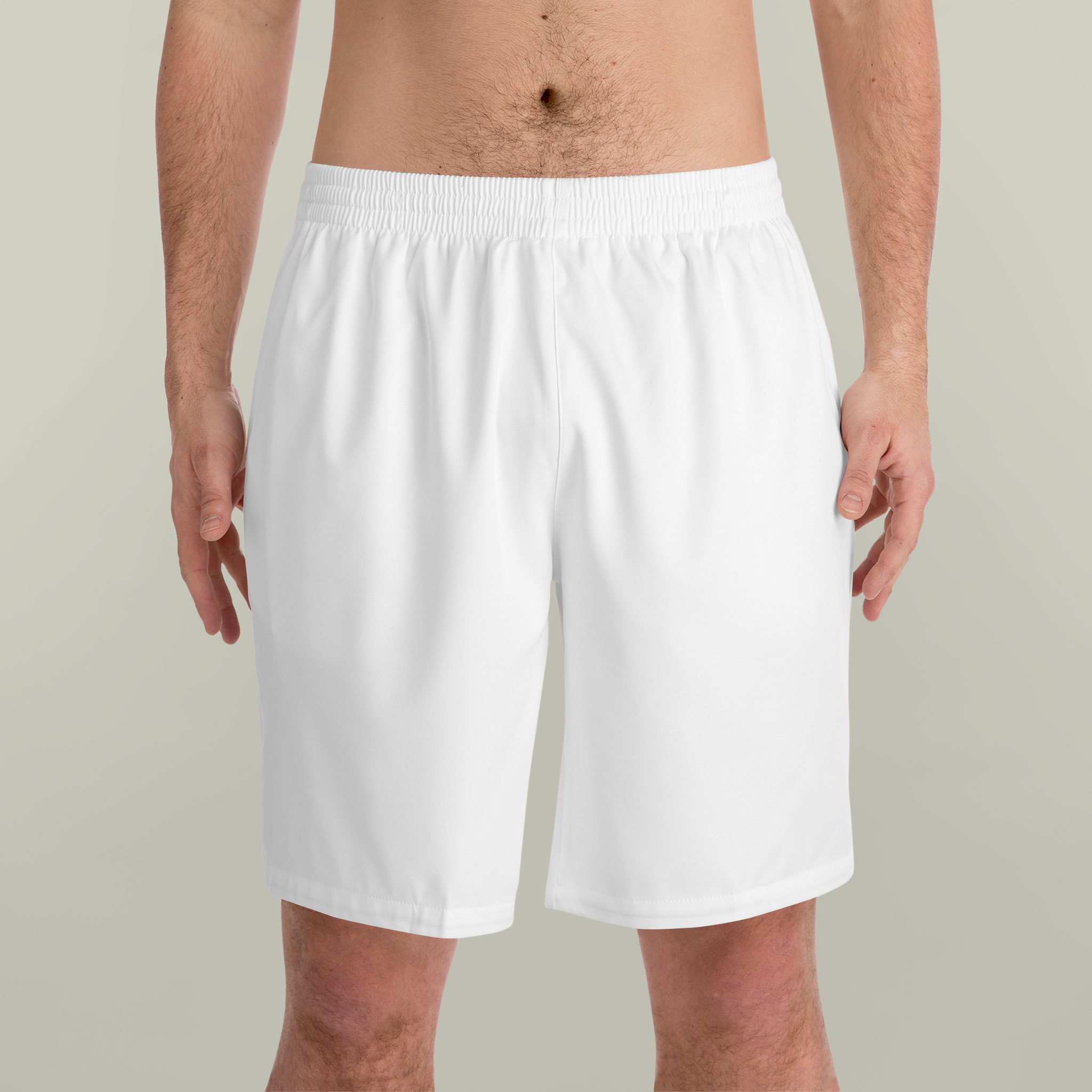 Men's Elastic Beach Shorts (AOP)Design