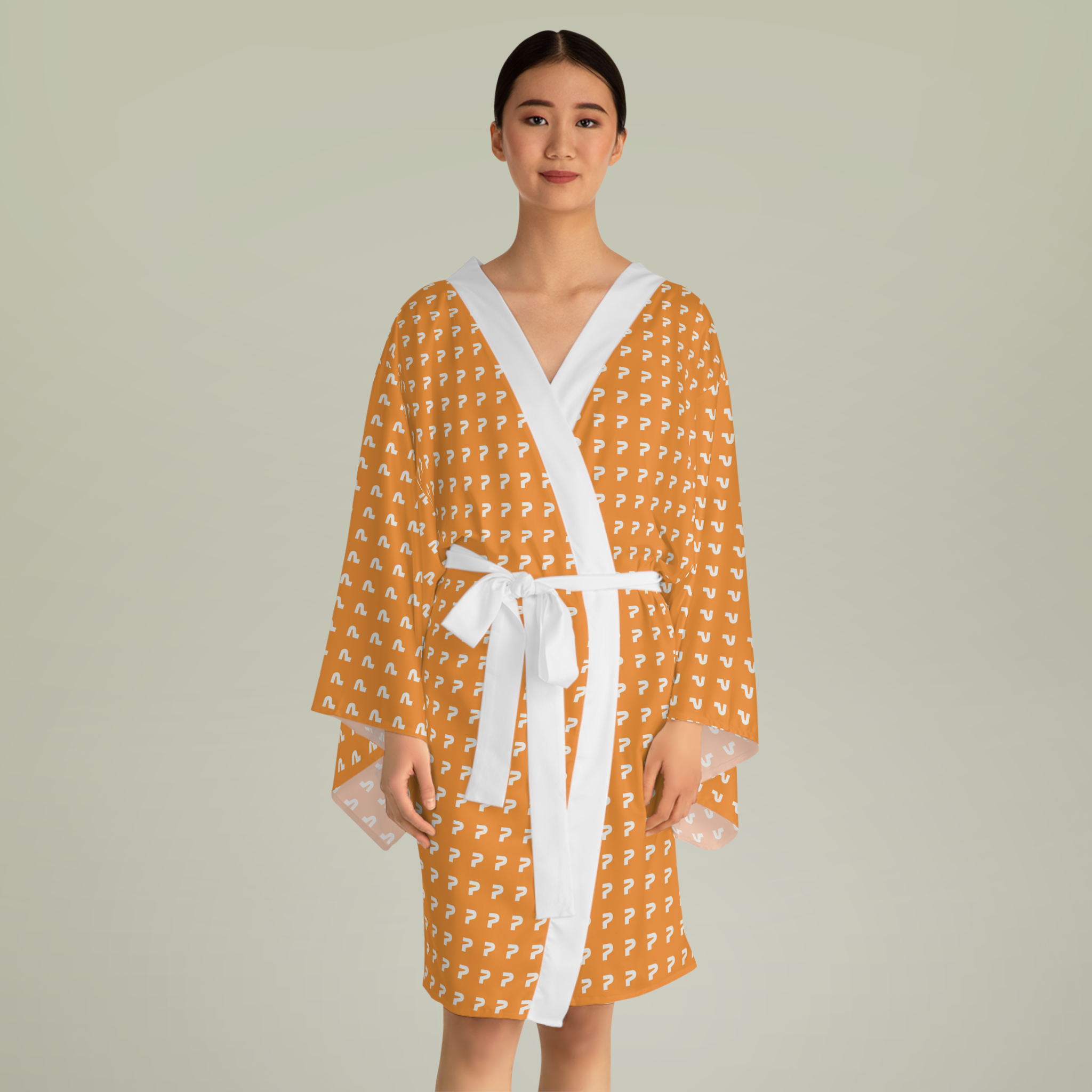 Long Sleeve Kimono Robe (AOP)