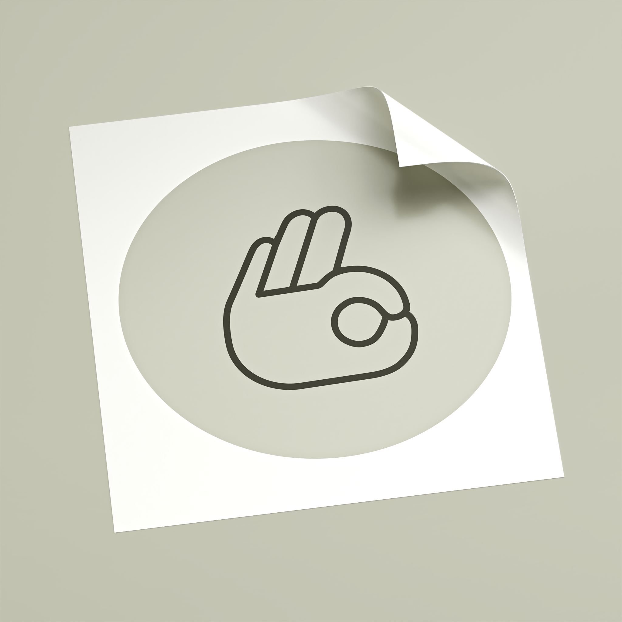 Laminate Stickers, SquareDesign
