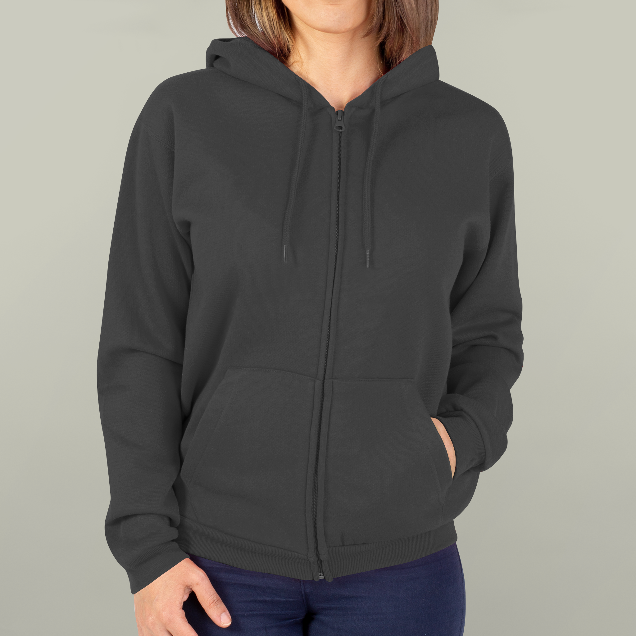 Unisex Hooded Zip SweatshirtDesign