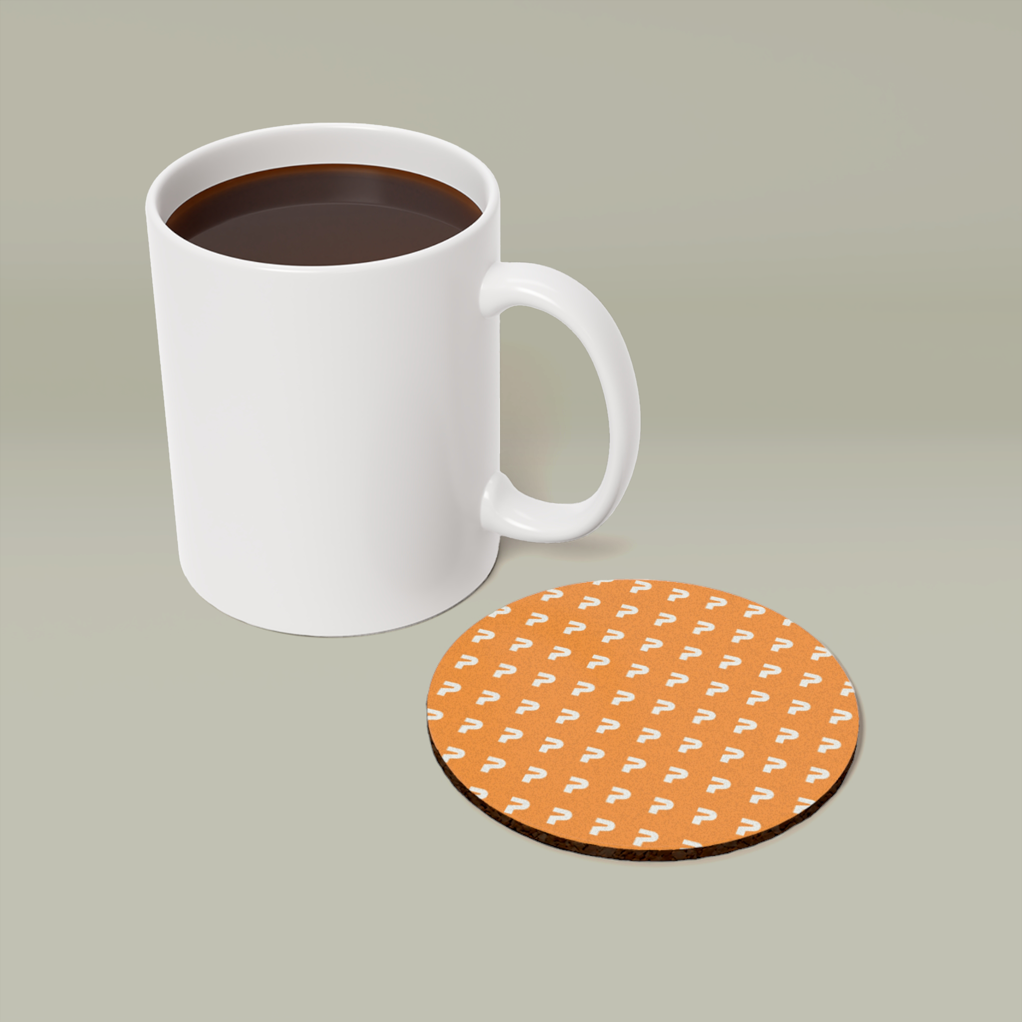 Cork Back Coaster