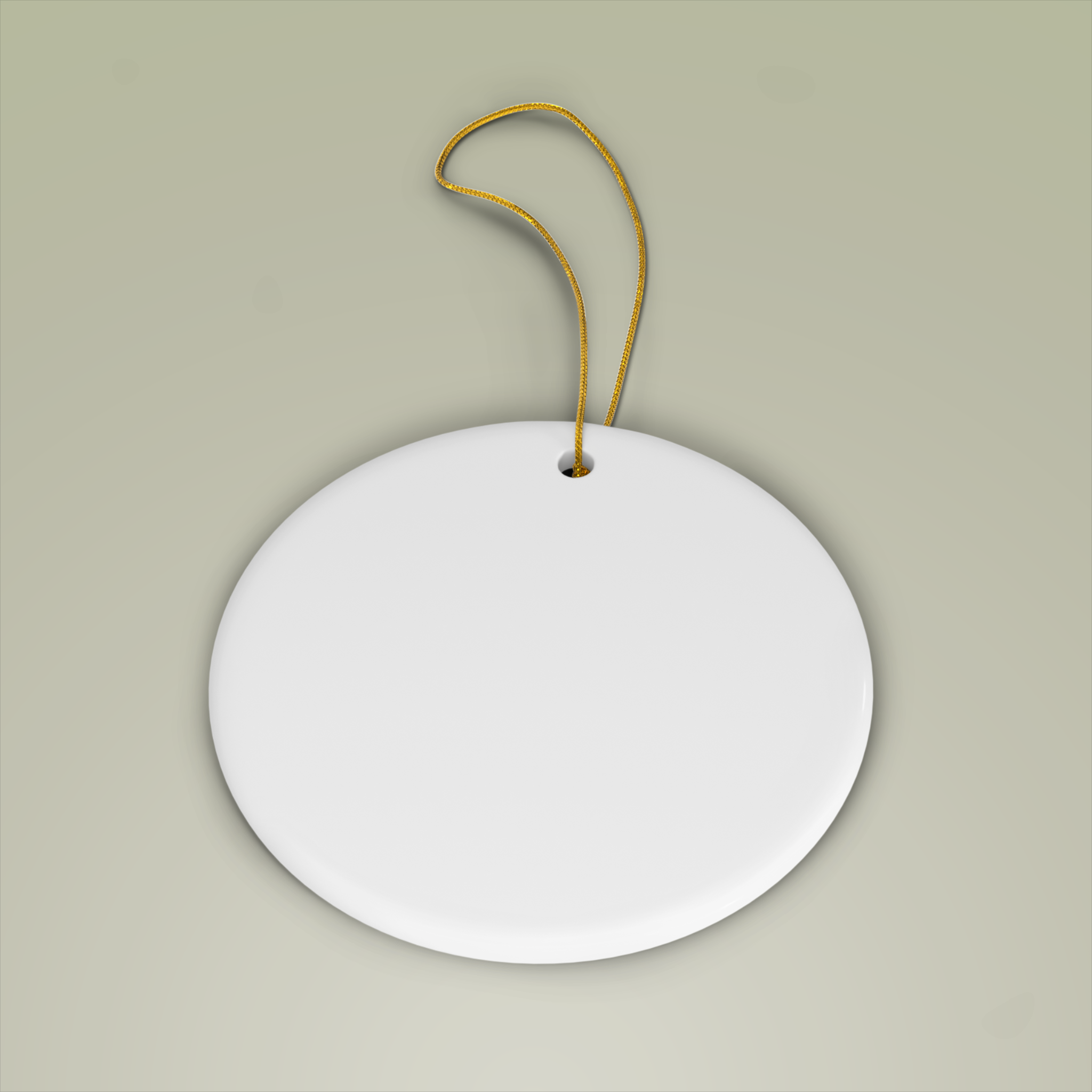Ceramic Ornament, 4 ShapesDesign
