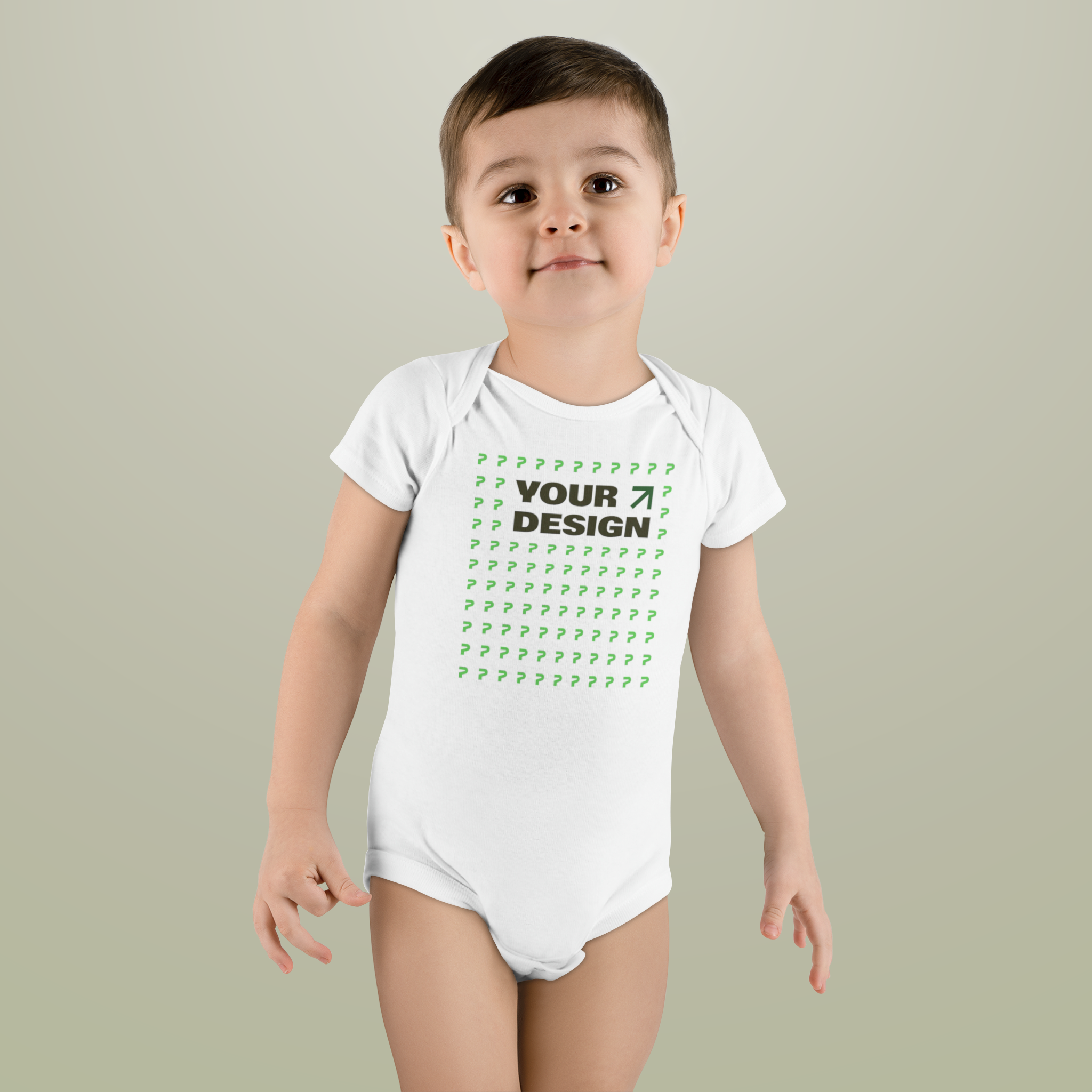 トップス Baby Short Sleeve Lap Onesie(70) 2-Pack Baby Neutral White Short Sleeve Onesies® Bodysuits
