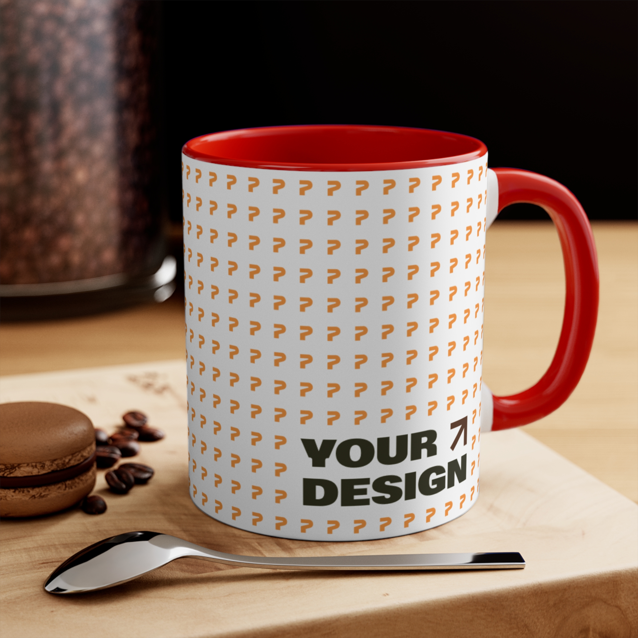 Custom Two-Tone Color Mug | Colored Handle & Inside