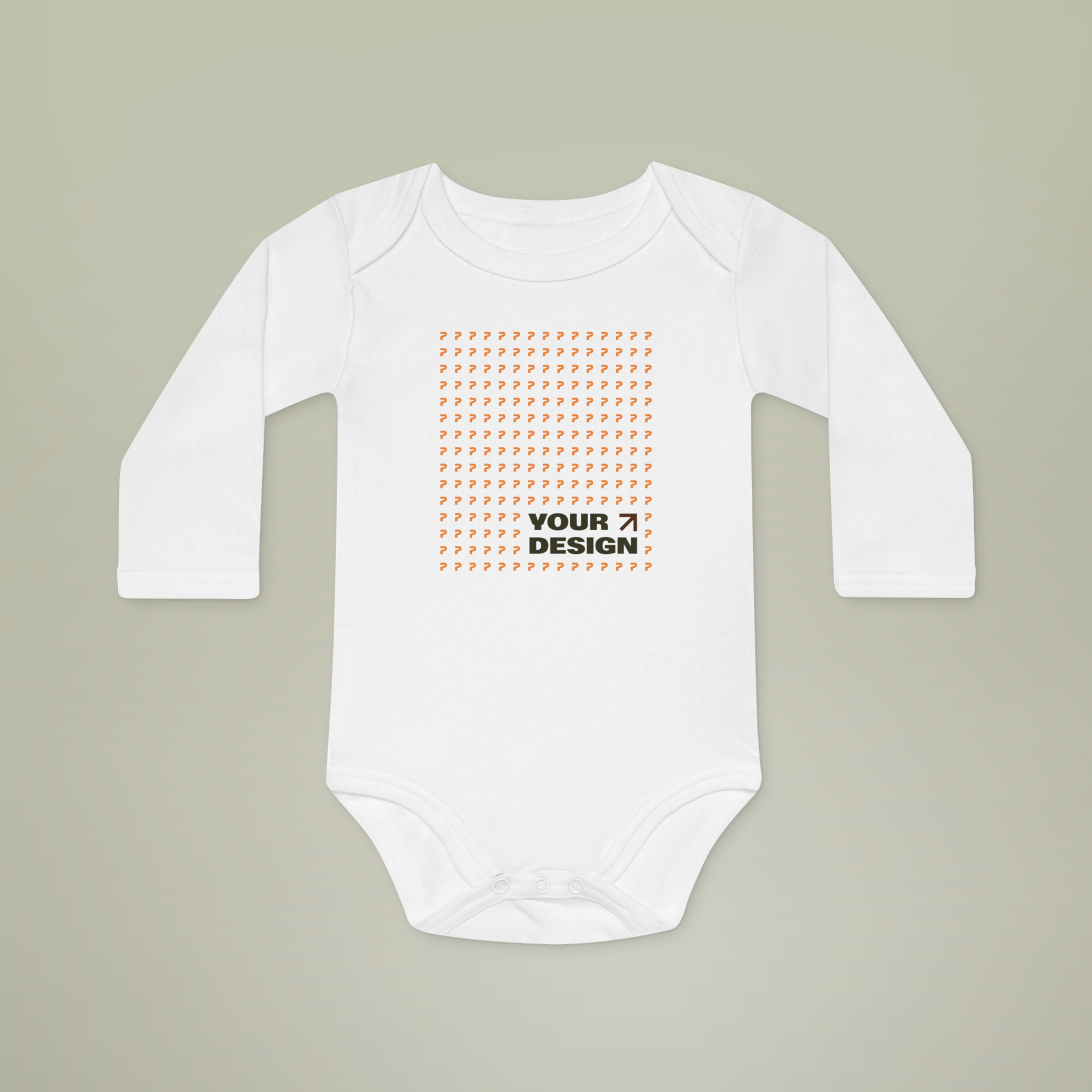 Baby Long-Sleeve Organic Bodysuit