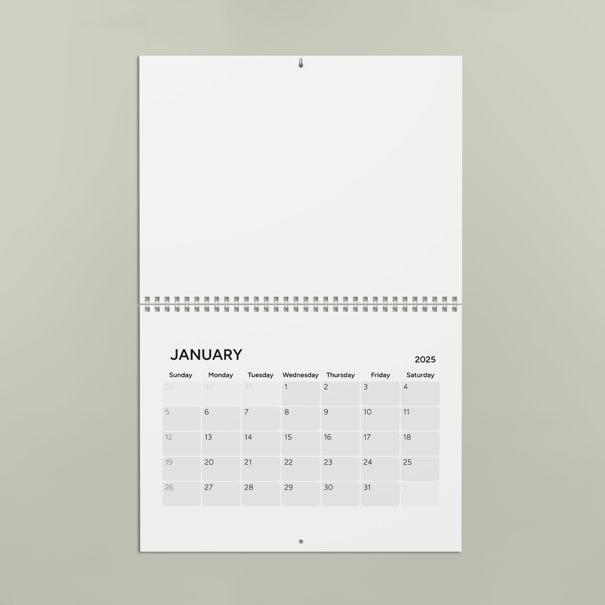 Calendar (2025)Design