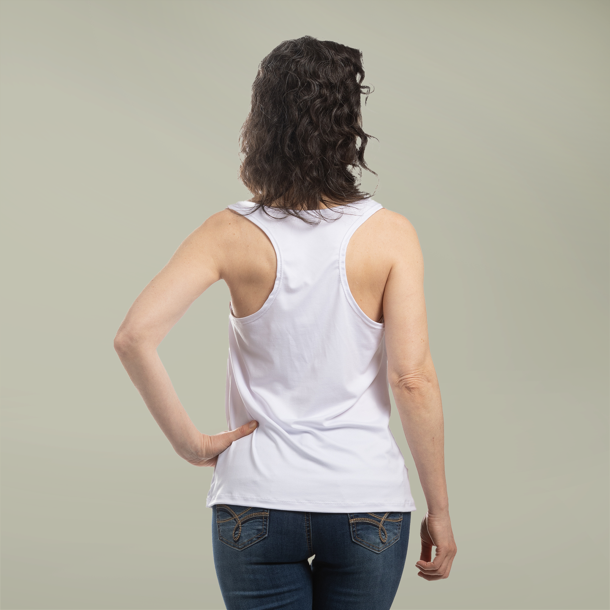 Women's Sporty Racerback Tank - Thumbnail Image