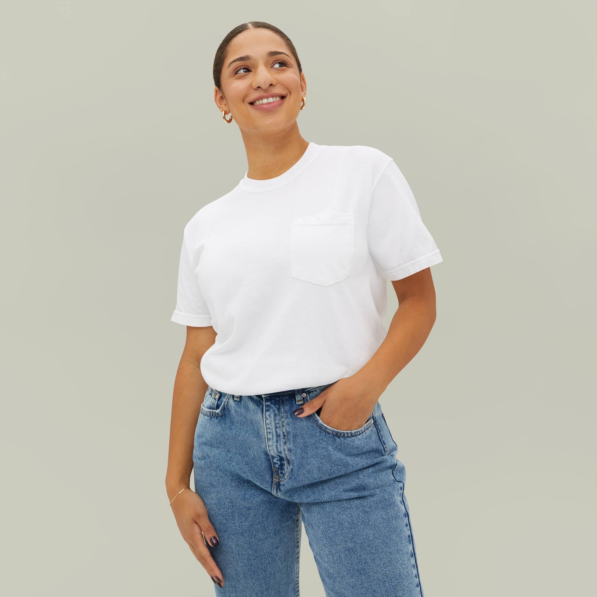 Unisex Garment-Dyed Pocket T-Shirt