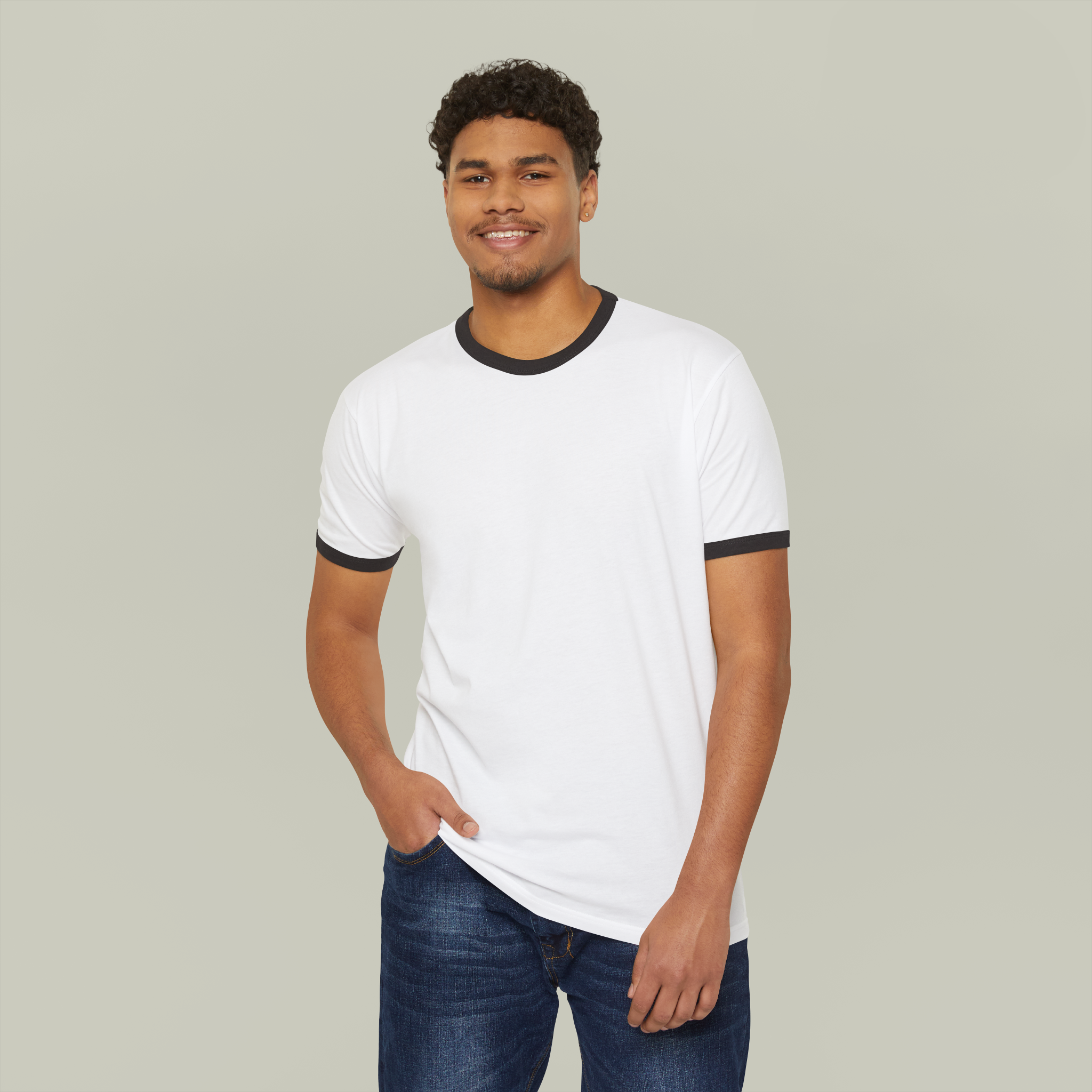 Unisex Cotton Ringer T-ShirtDesign