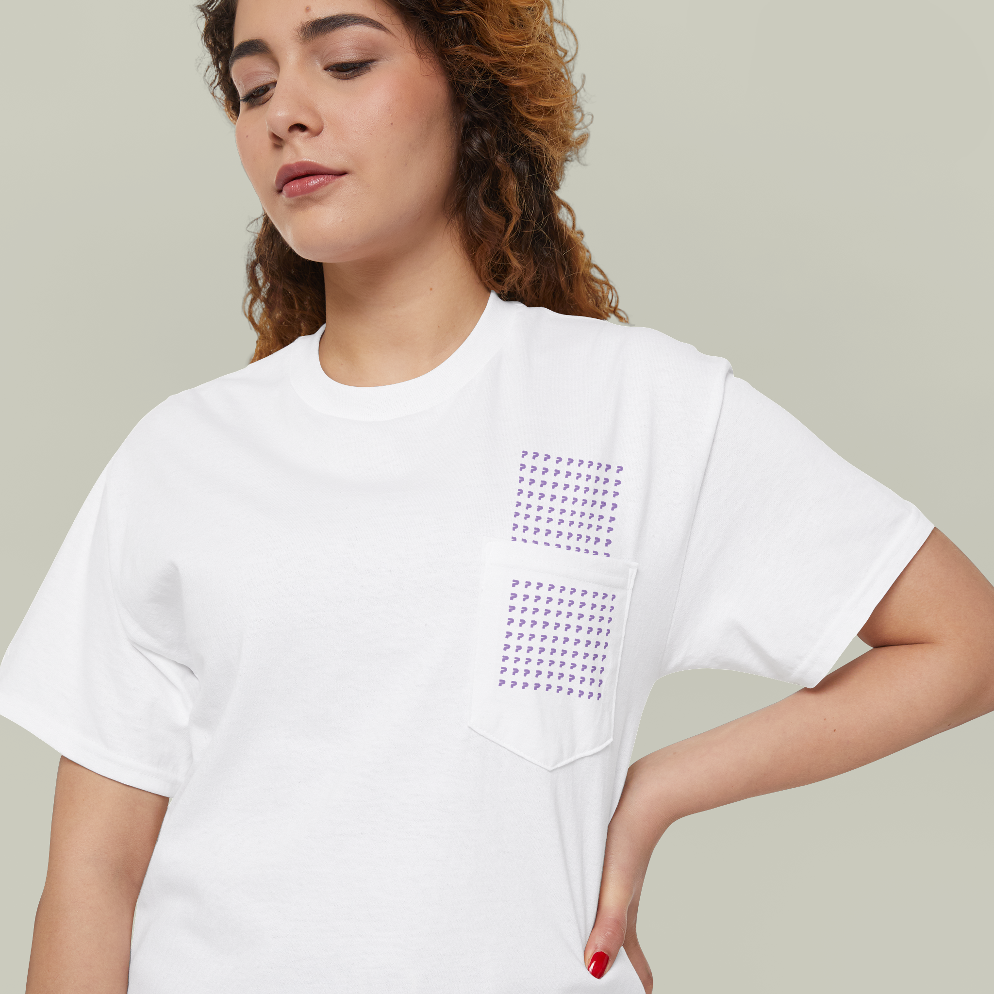 Unisex Heavy Cotton Pocket Tee - Thumbnail Image