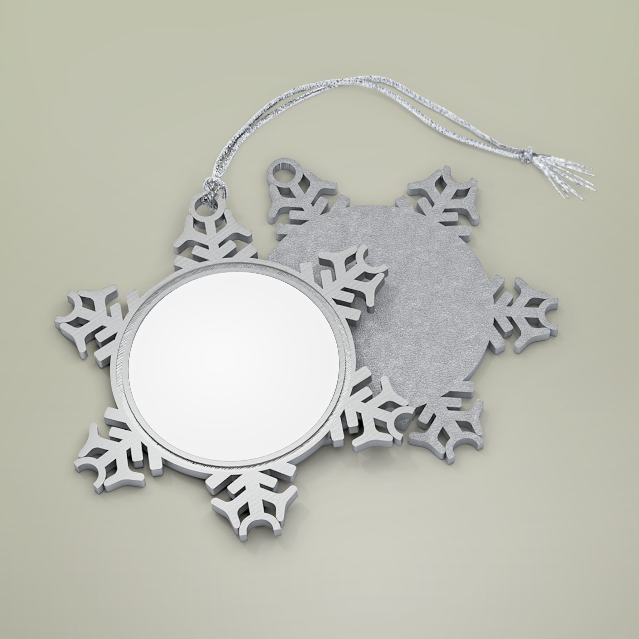 Pewter Snowflake OrnamentDesign