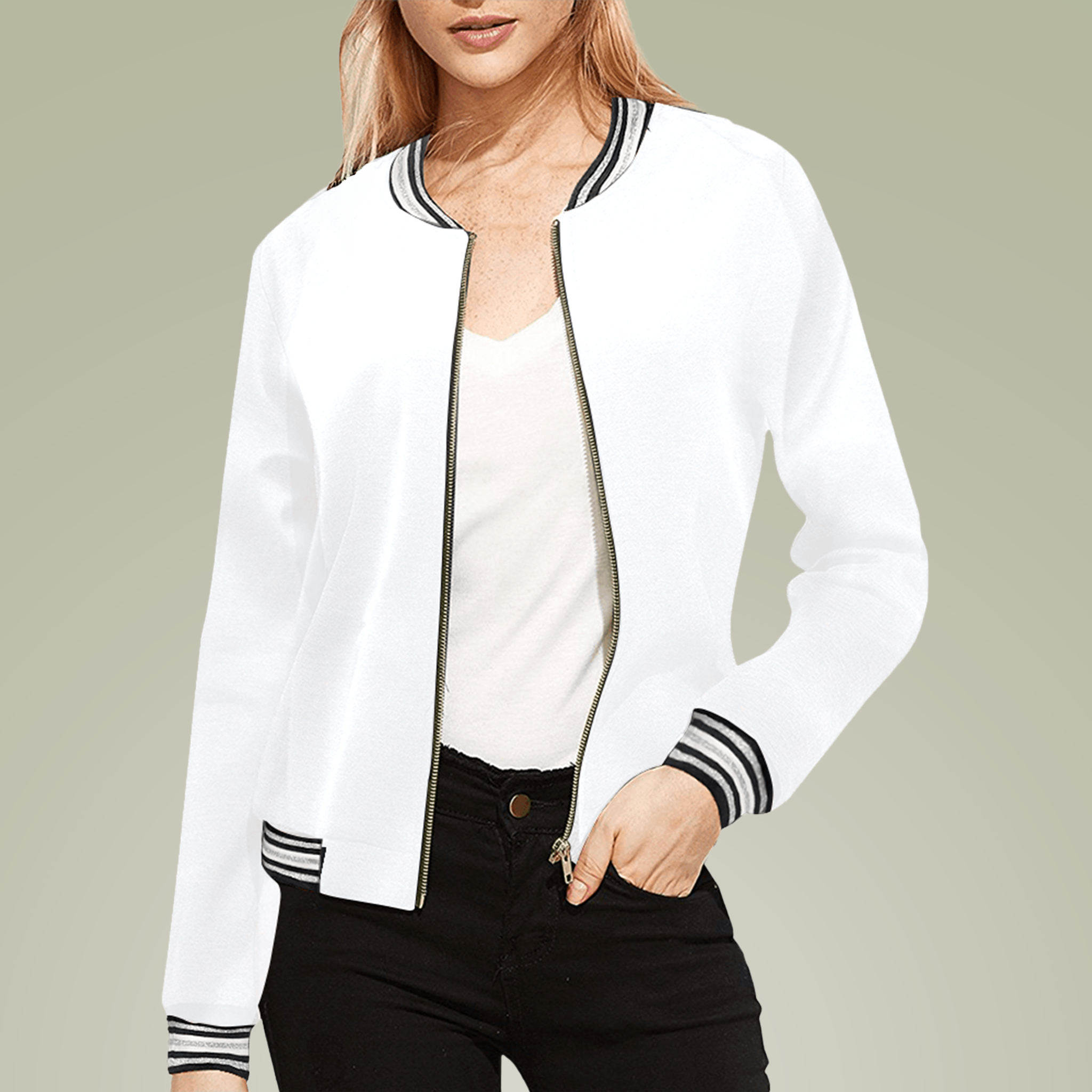 Women's Varsity Jacket (AOP)Design