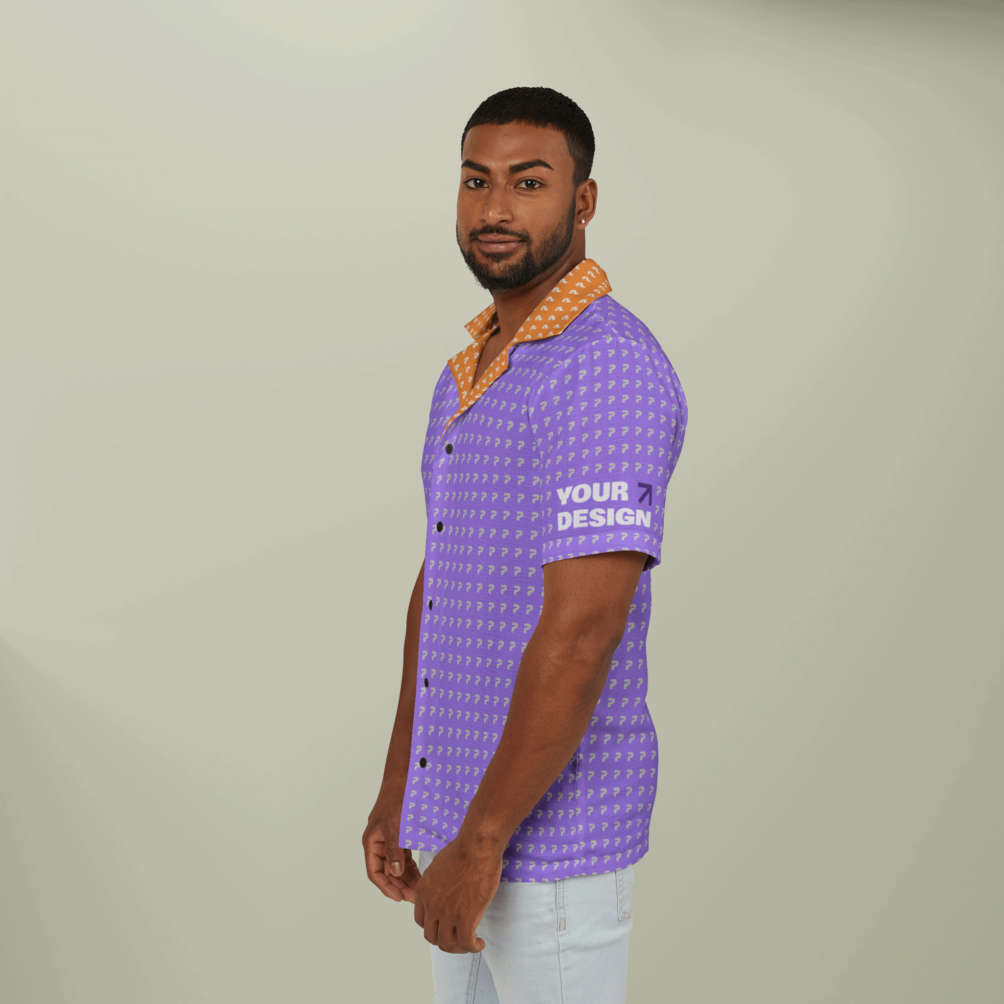 Men's Hawaiian Camp Shirt (AOP)