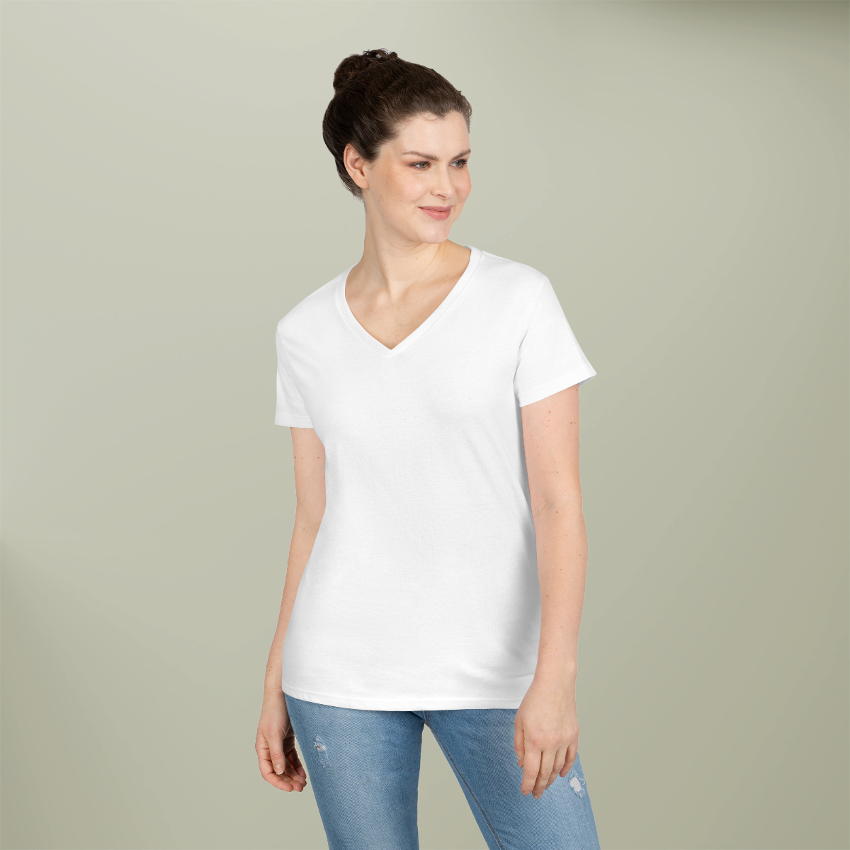 Ladies' V-Neck T-ShirtDesign