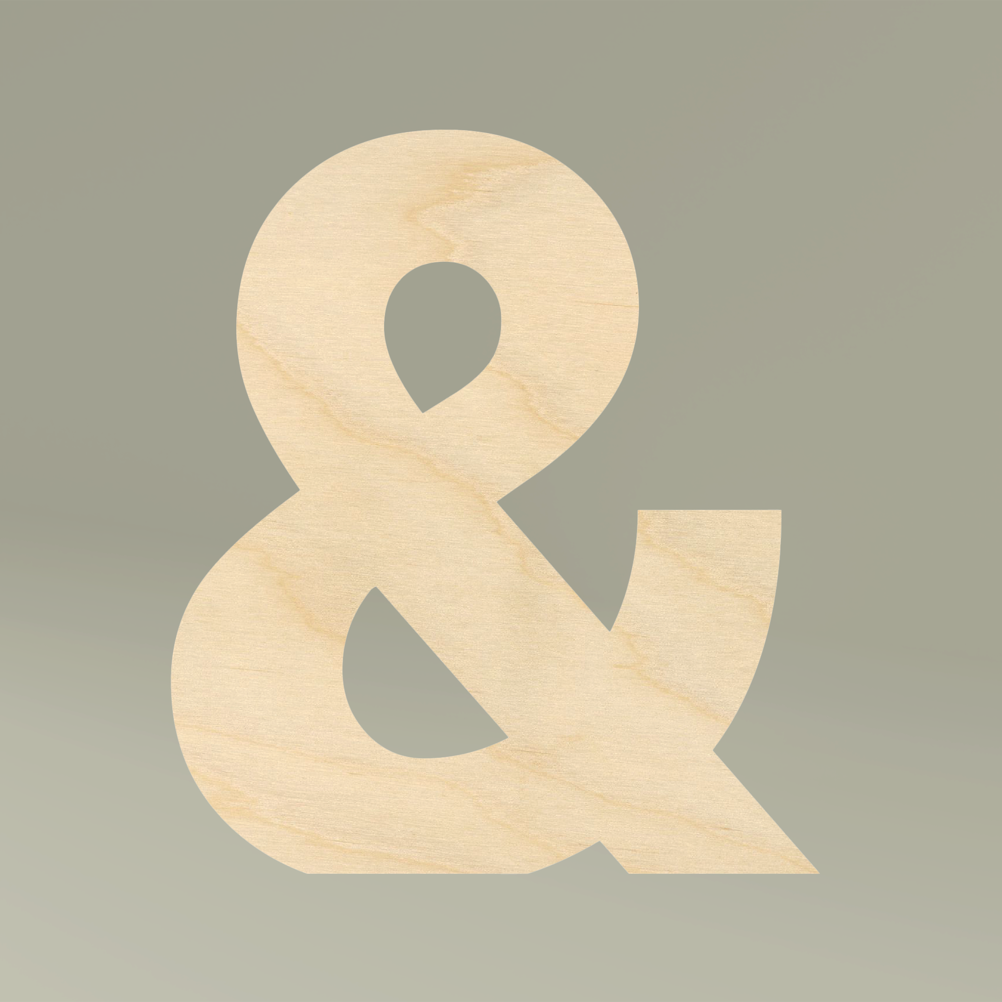 Free-Standing Wooden Decor - Thumbnail Image