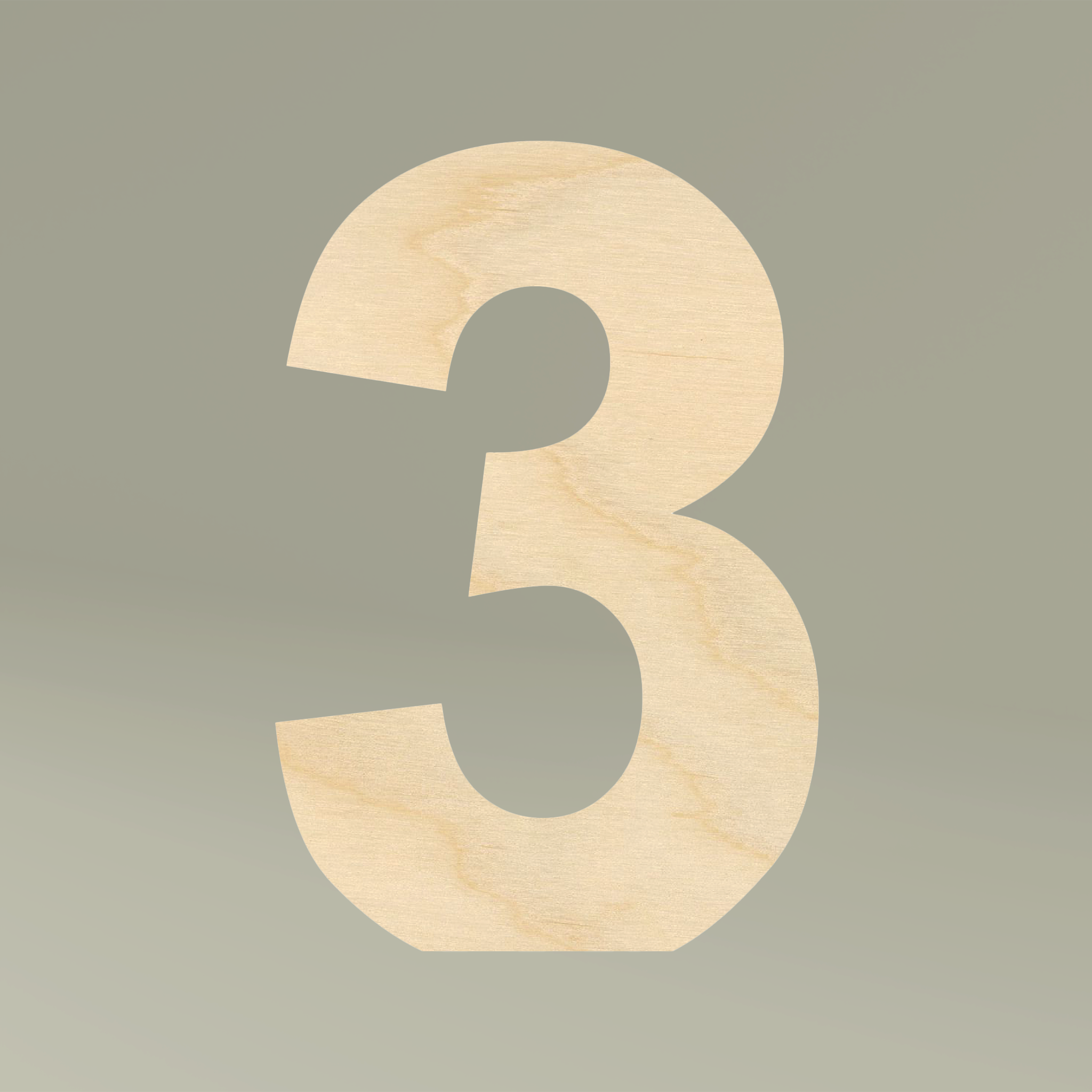 Free-Standing Wooden Decor - Thumbnail Image